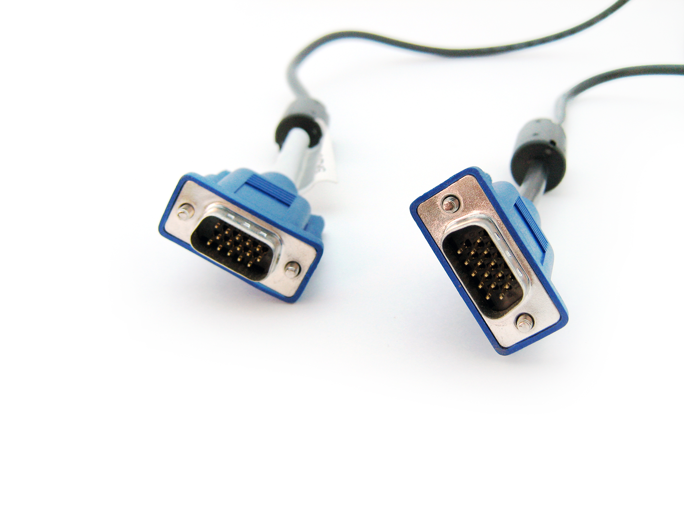 Cable, Blue, Interface, Wire, White, HQ Photo