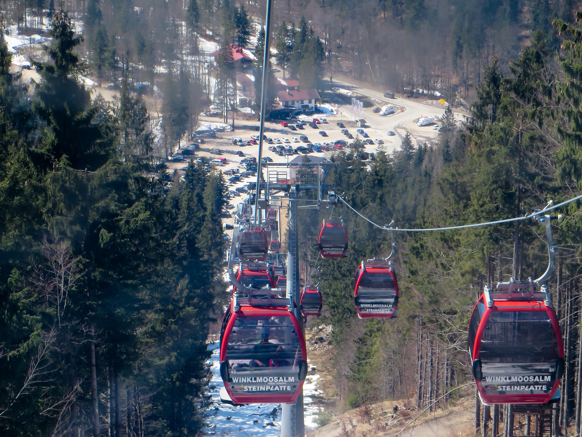 Cable cars photo
