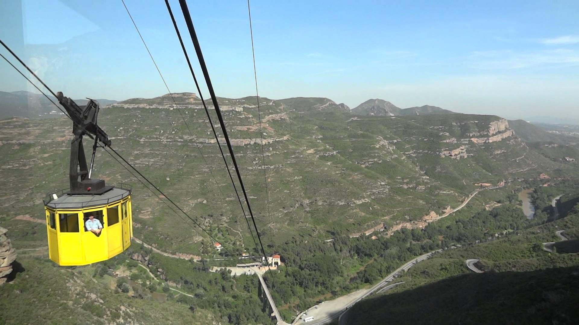 Montserrat Cable Car - YouTube