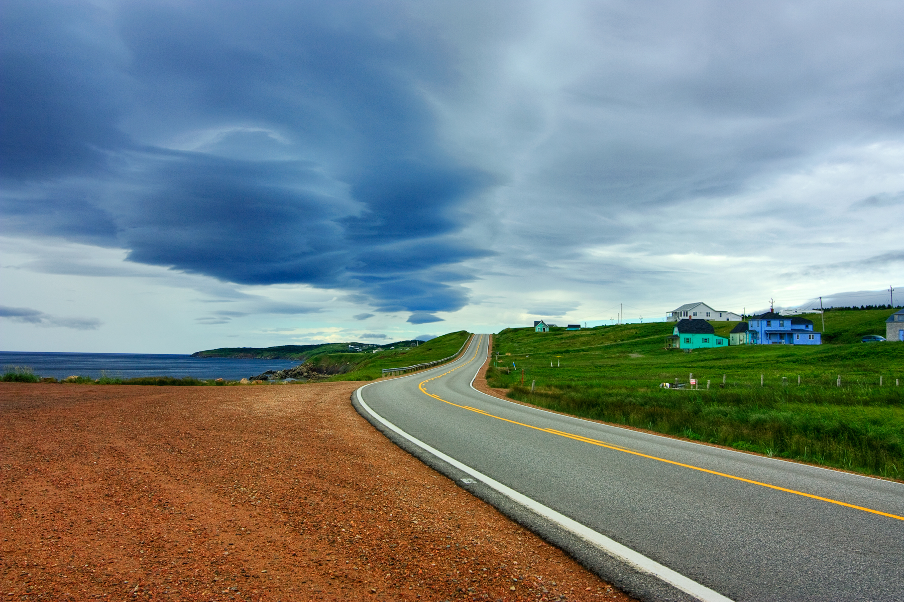 Free photo Cabot Trail HDR Scotia, Overcast, Photo Free Download