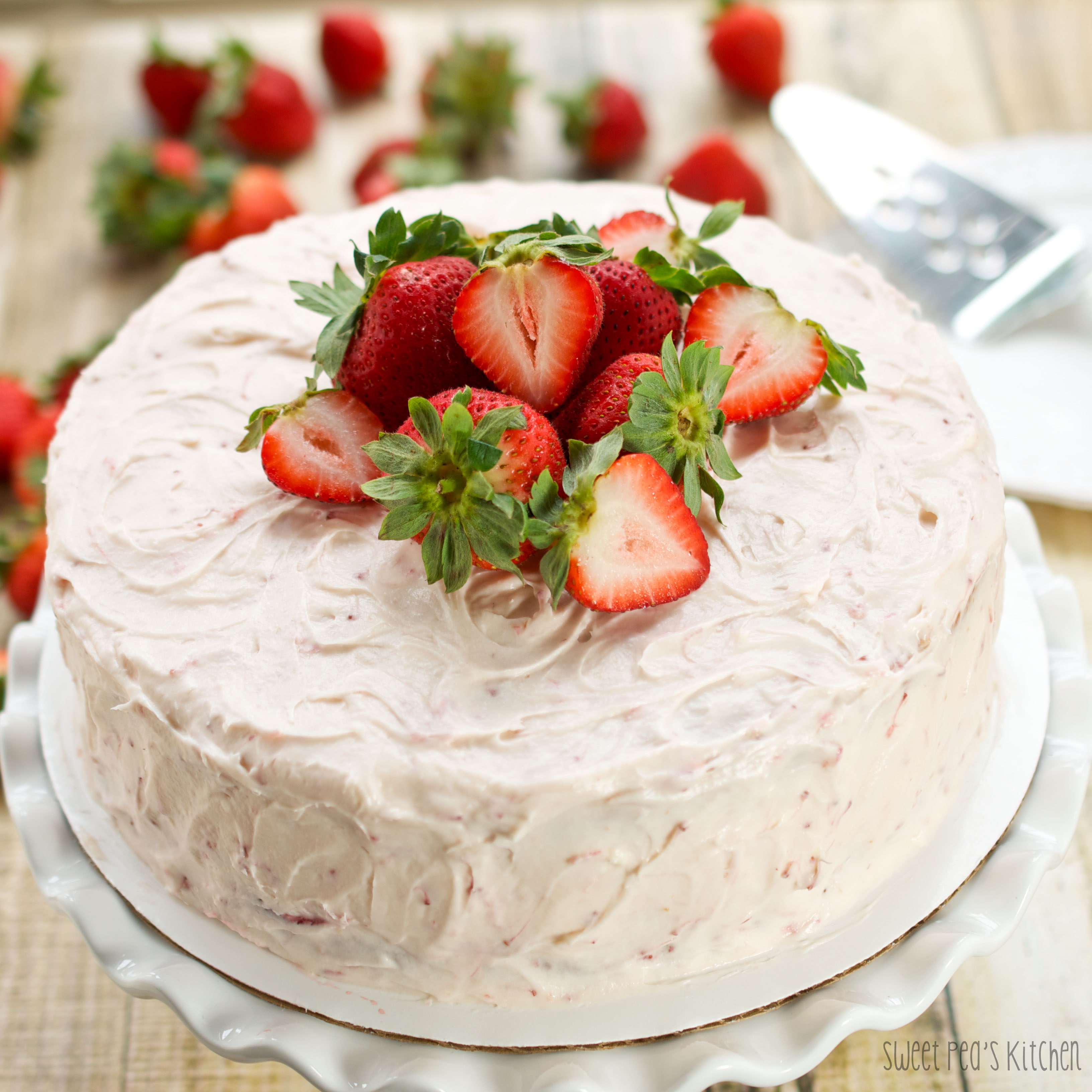 Sweet Pea's Kitchen » Strawberry Dream Layer Cake
