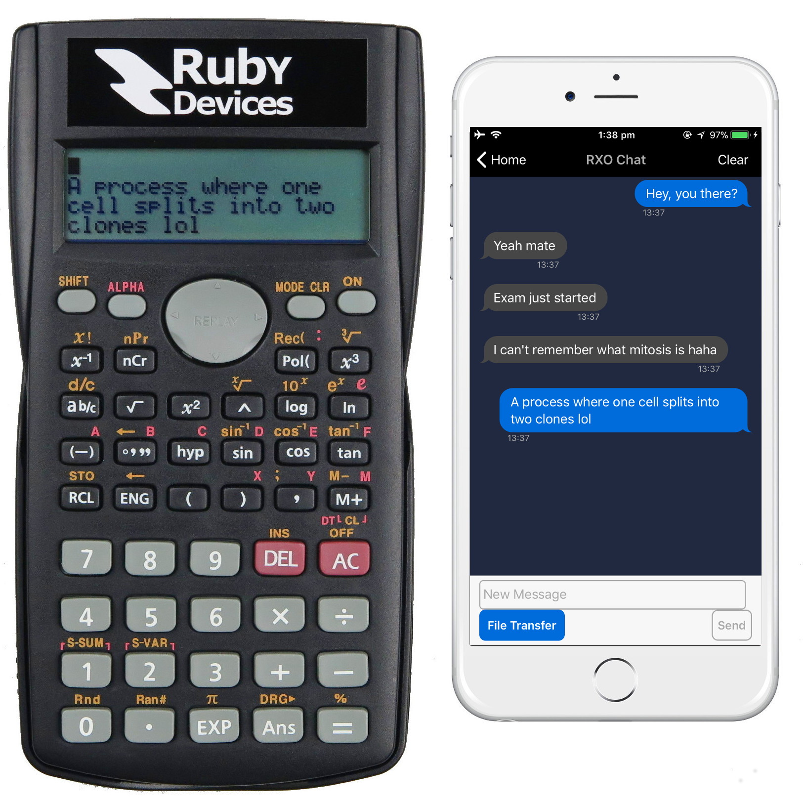Ruby Calculator! BEST Exam Cheating Calculator!