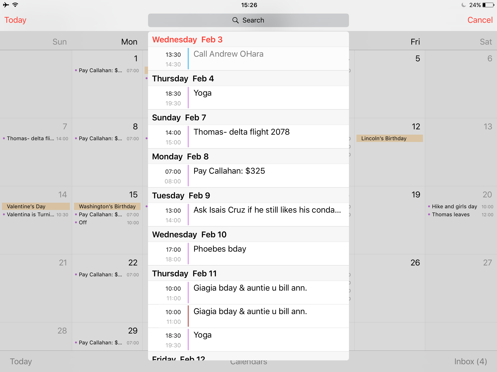 How to display your Calendar events as a list view widget on iPhone ...