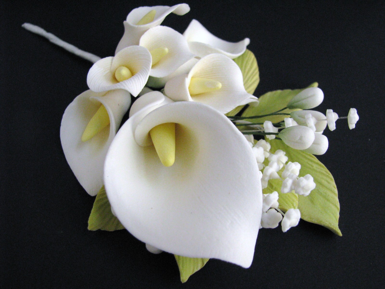 Calla Lilies - Gum Paste Flower Store