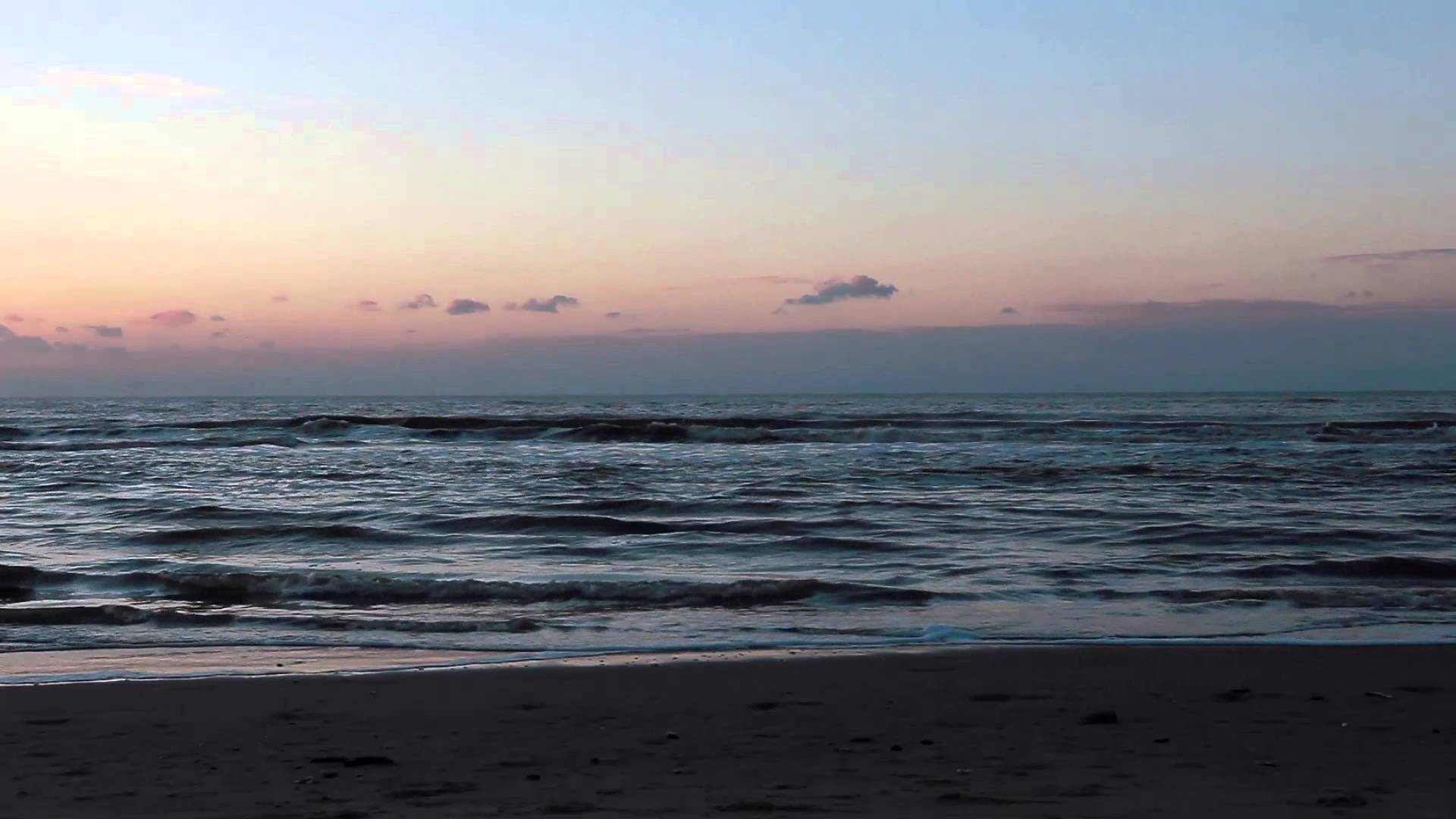Calm Low Tide Waves (Relaxing Beach) - YouTube