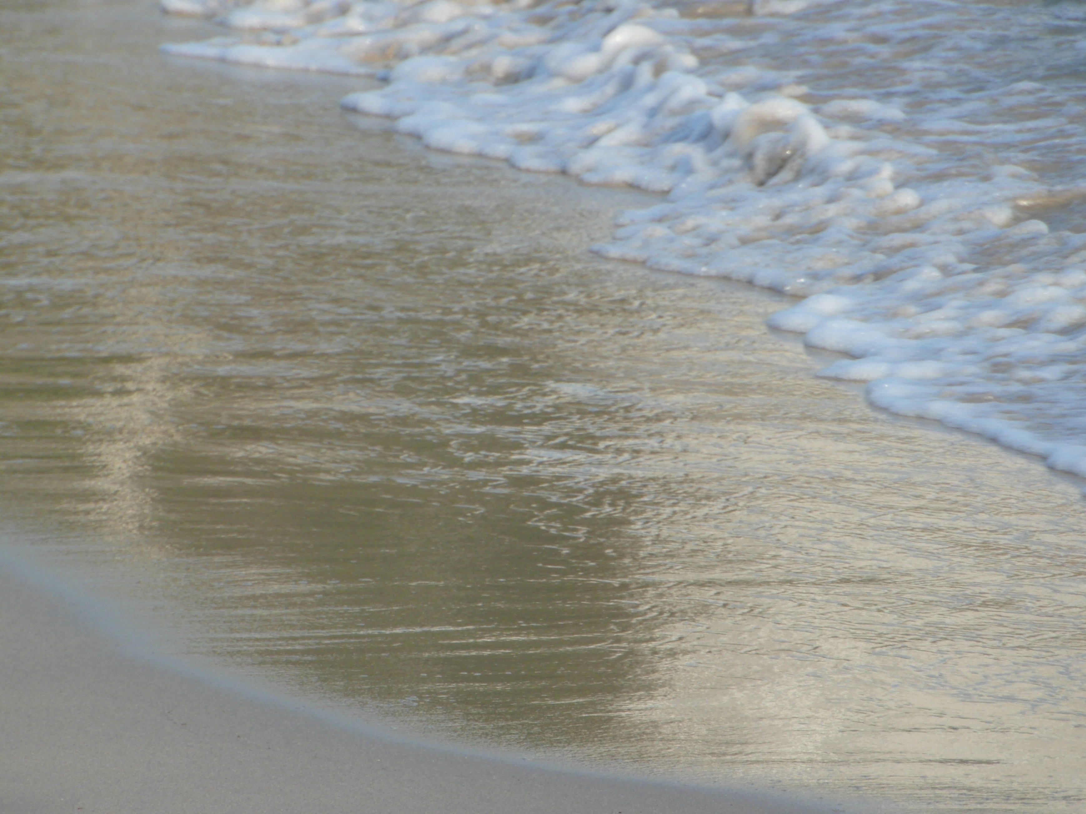Calm ocean wave background photo