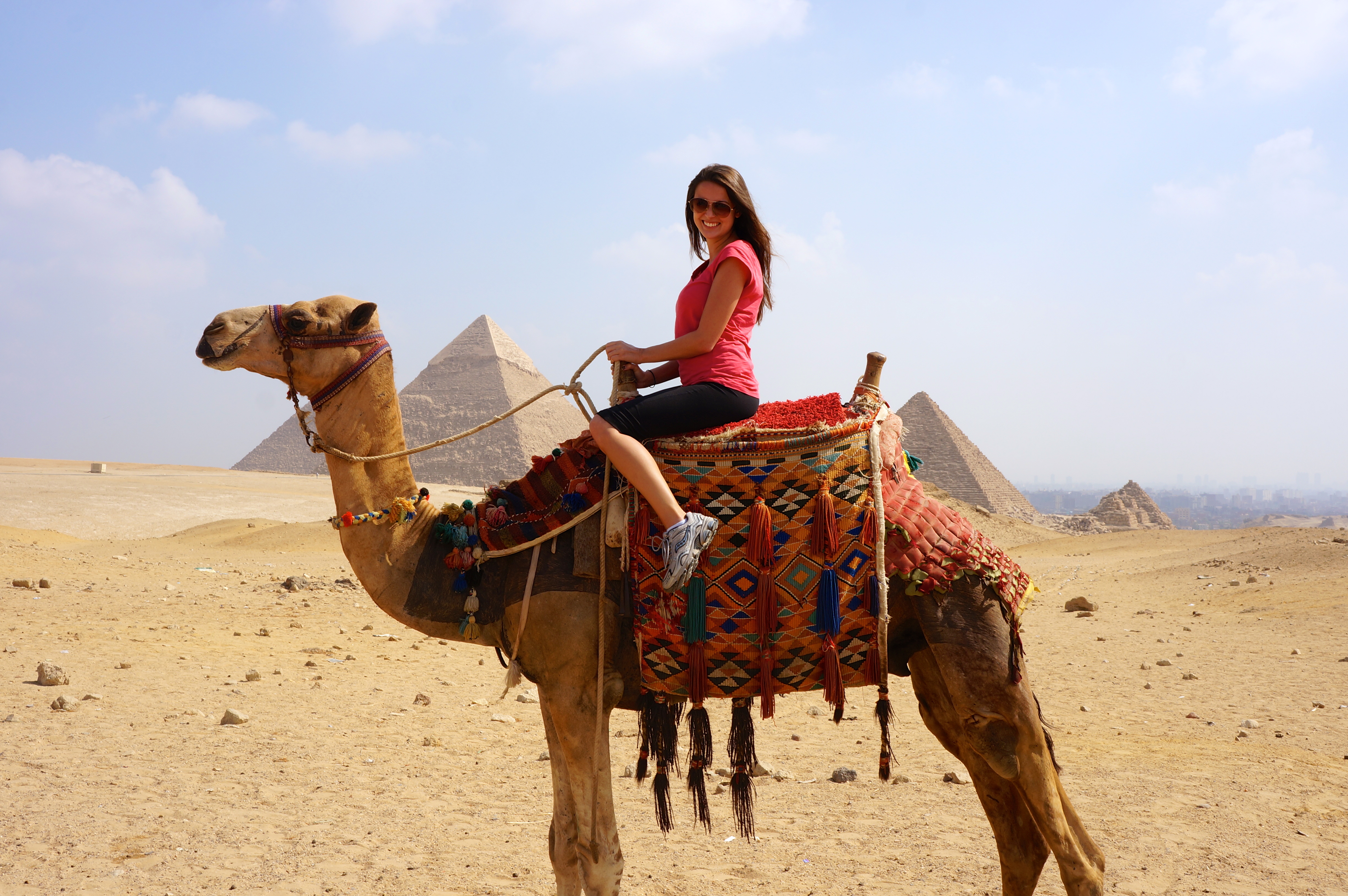 Ride a Camel or Horse in the Desert of Giza Pyramids | Egypt Tours ...