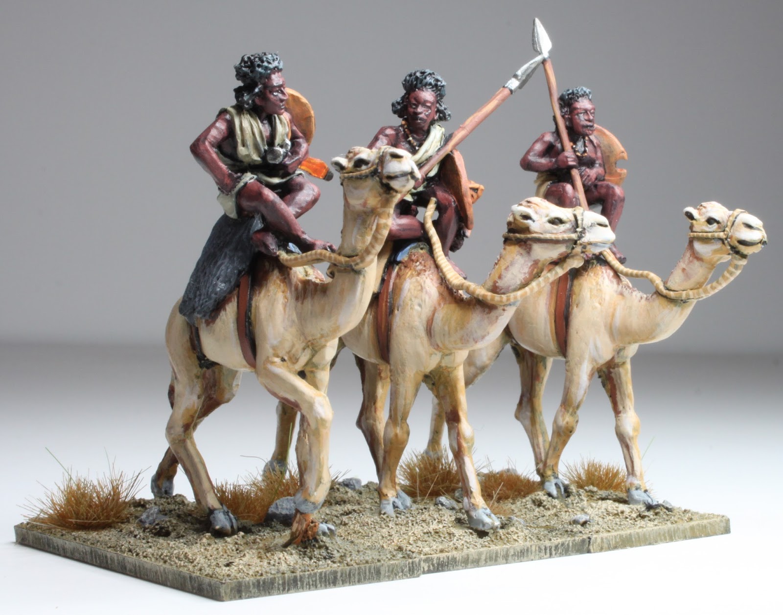 28mm Victorian Warfare: Beja on Camels