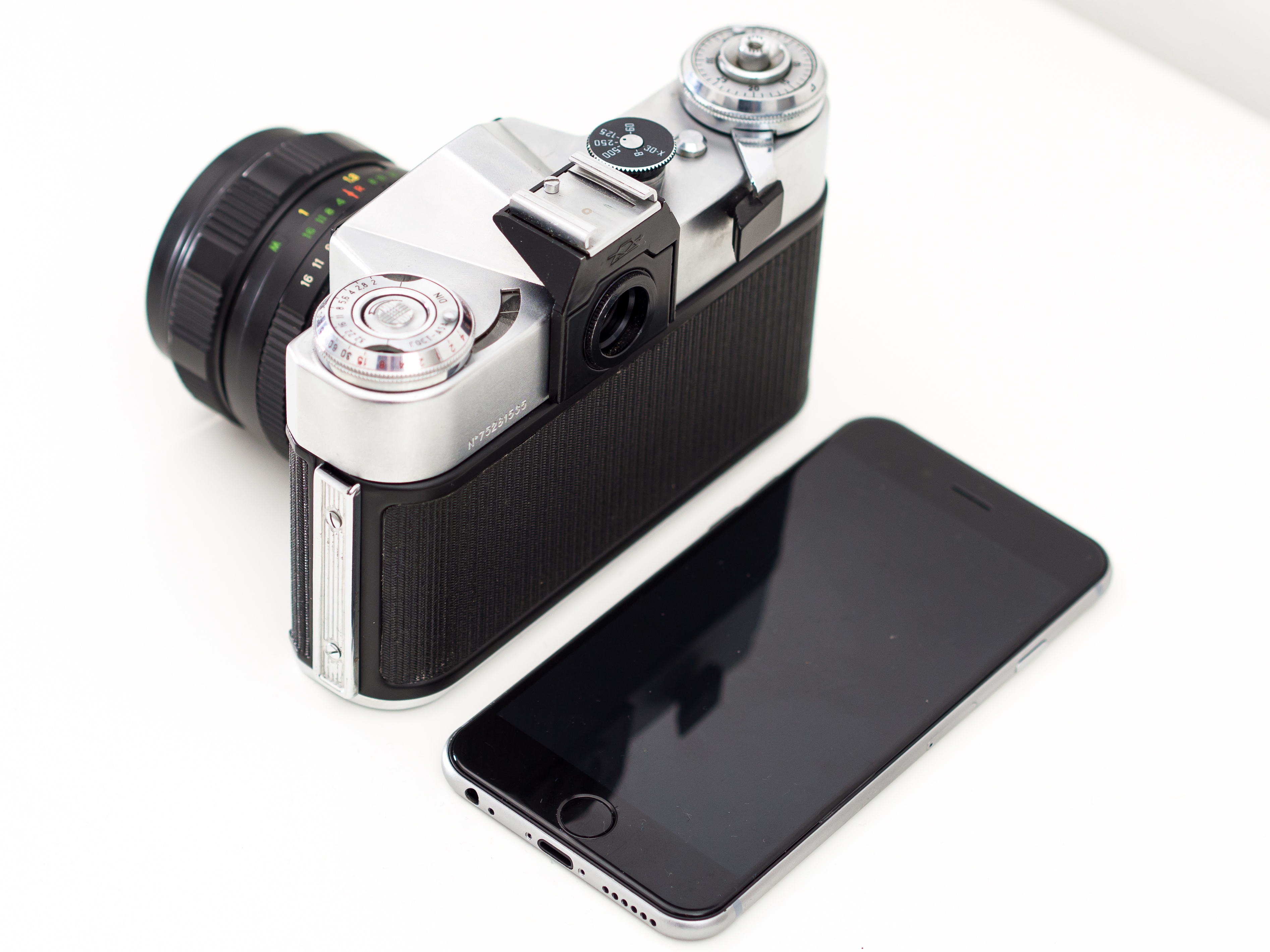 Camera and Mobile, Phone, Touch, Technology, Table, HQ Photo