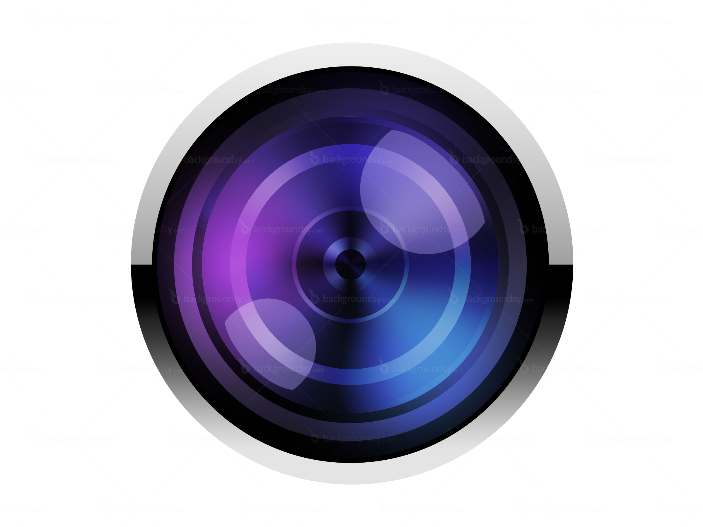 Camera lens icon (PSD) | Backgroundsy.com