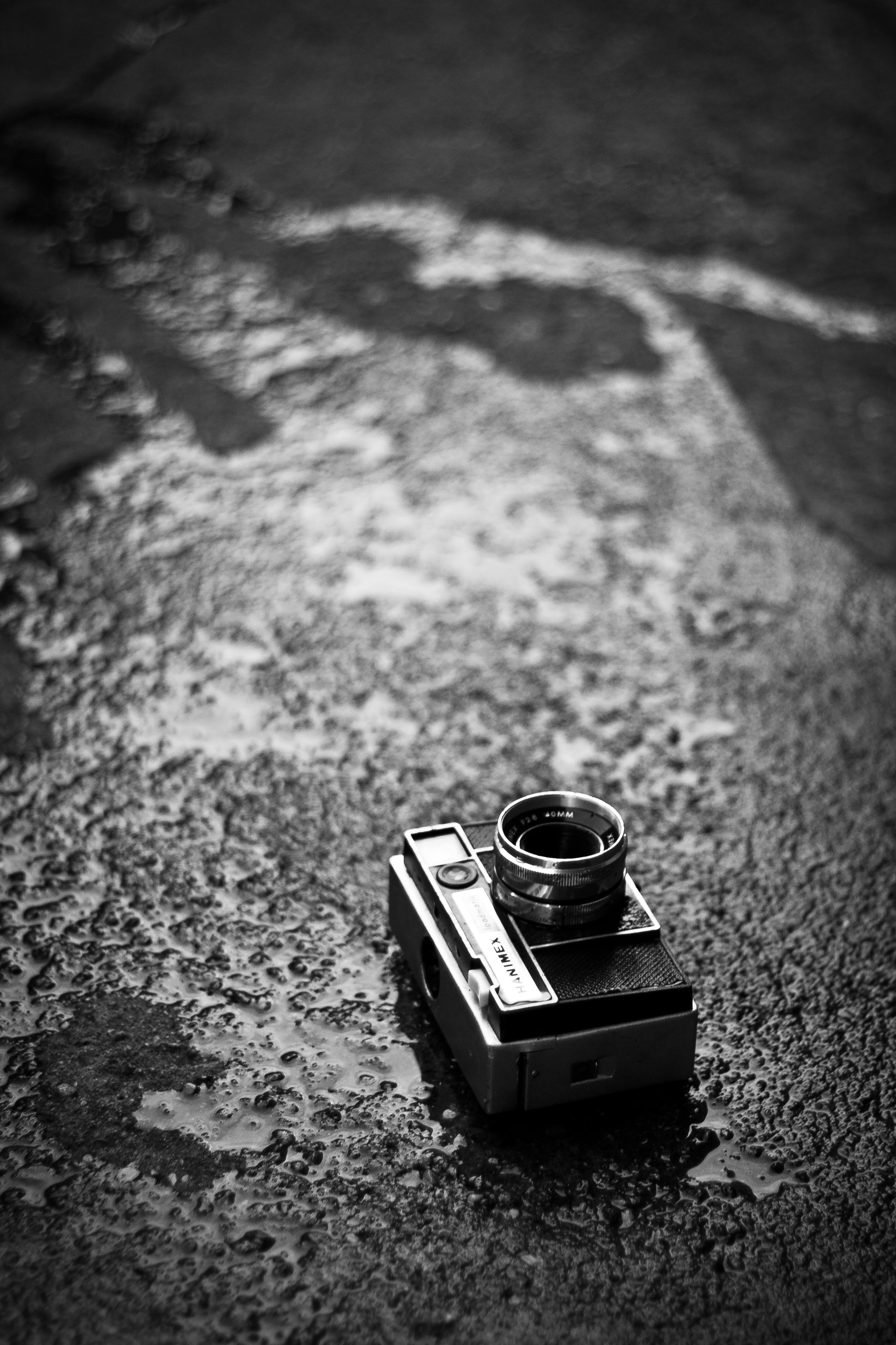 Camera on the road photo