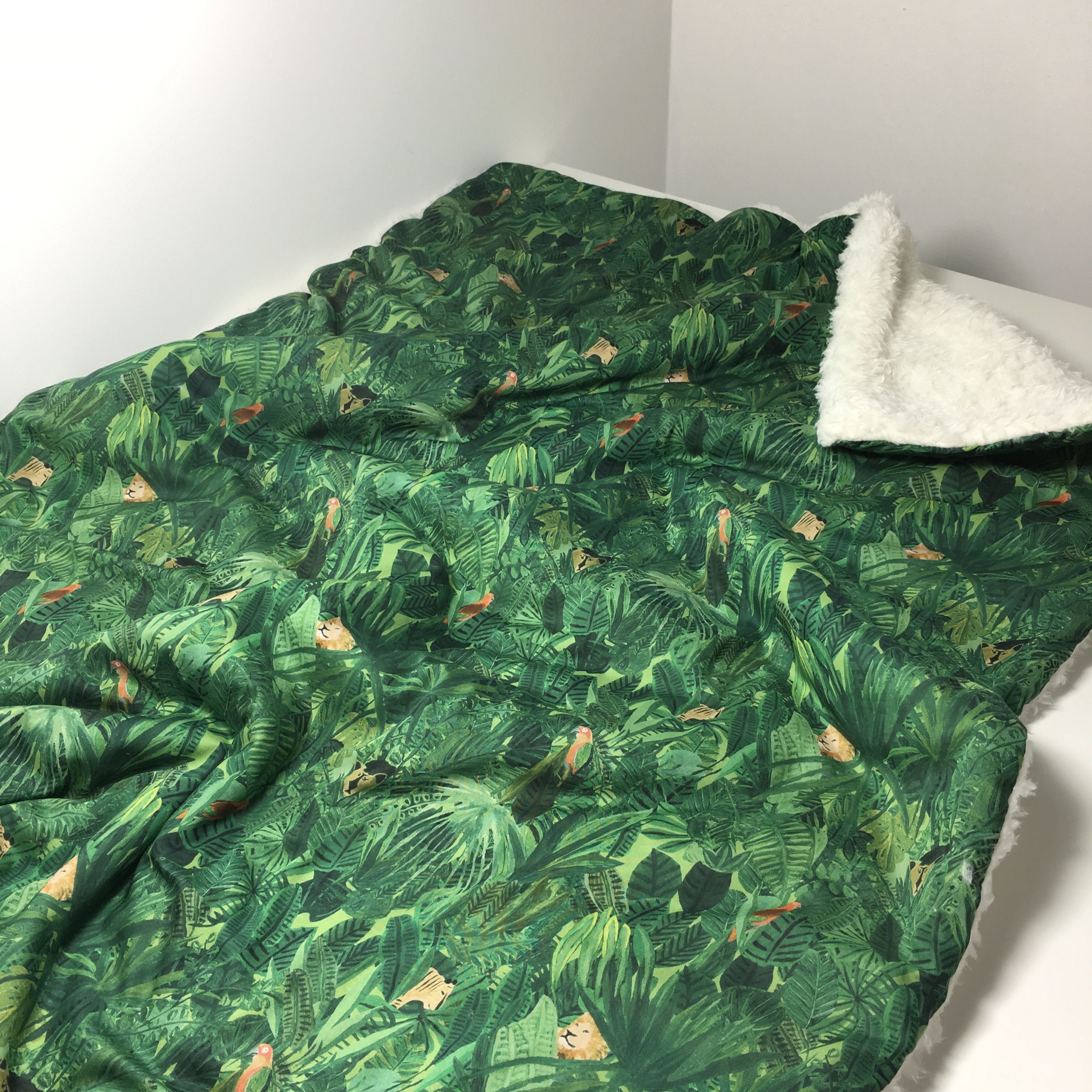 Jungle Animals Liberty of London Limited edition blanket by Calico ...
