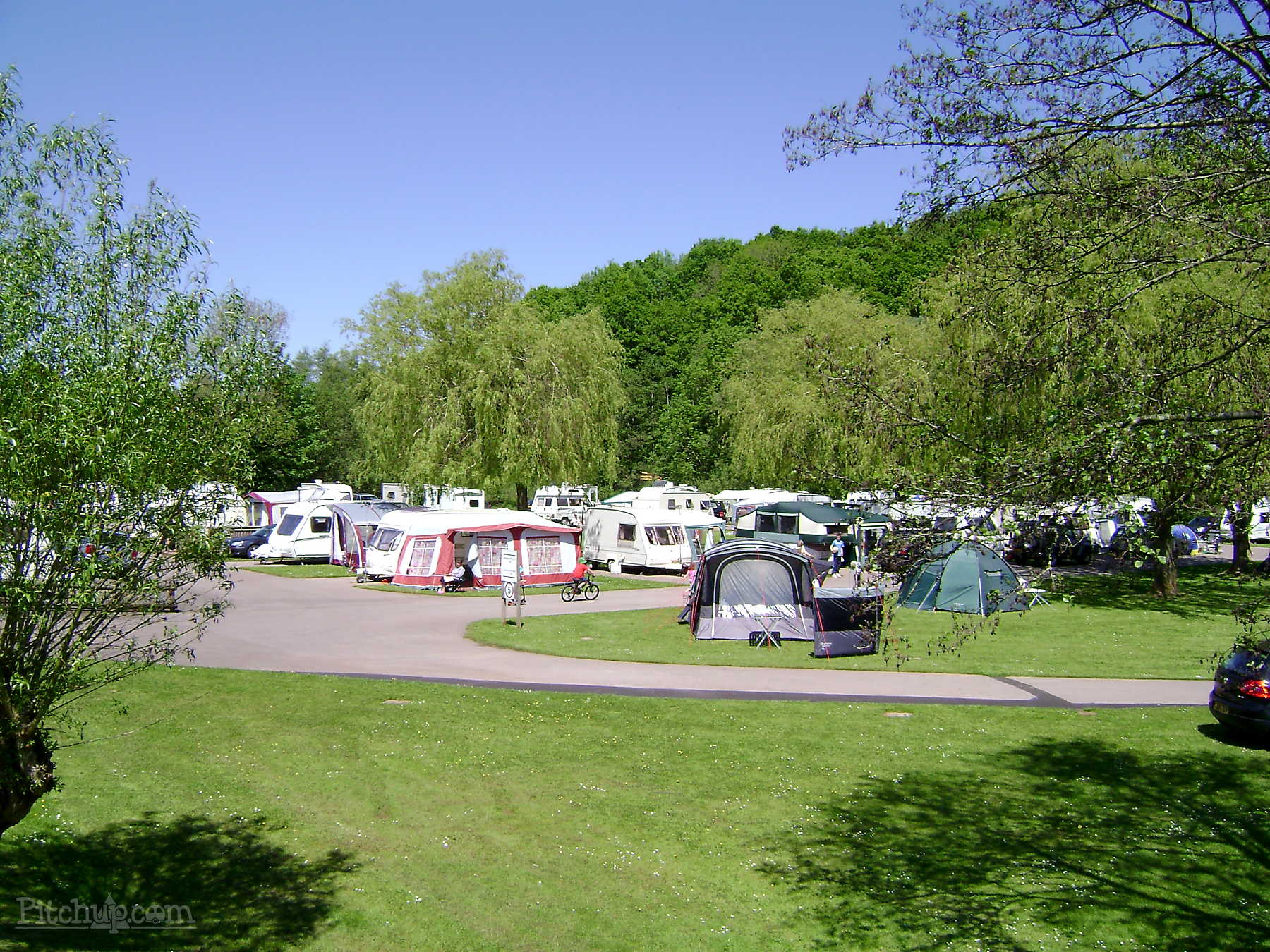 Bridge Caravan Park and Camping Site, Monmouth, Monmouthshire ...