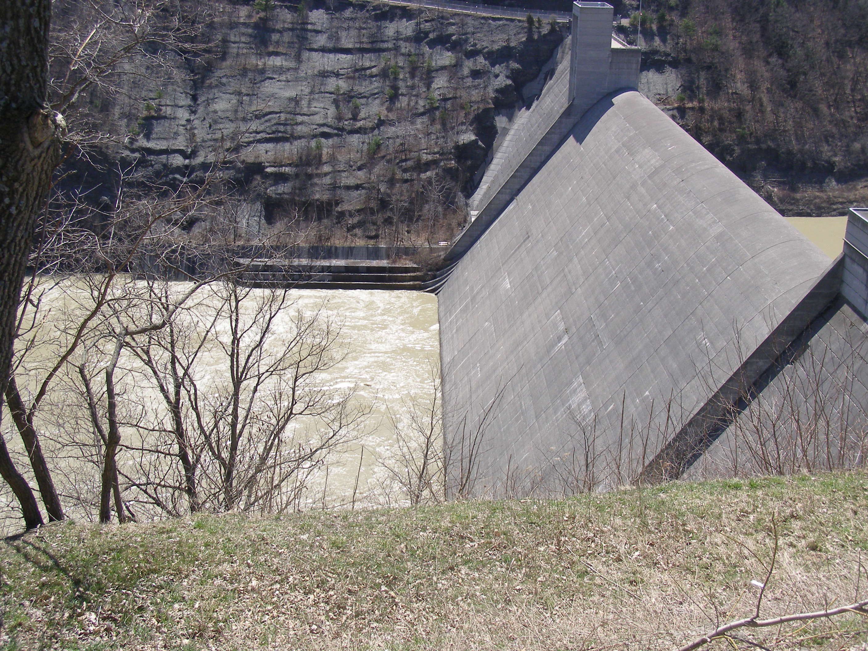 Canada - dam overlook photo