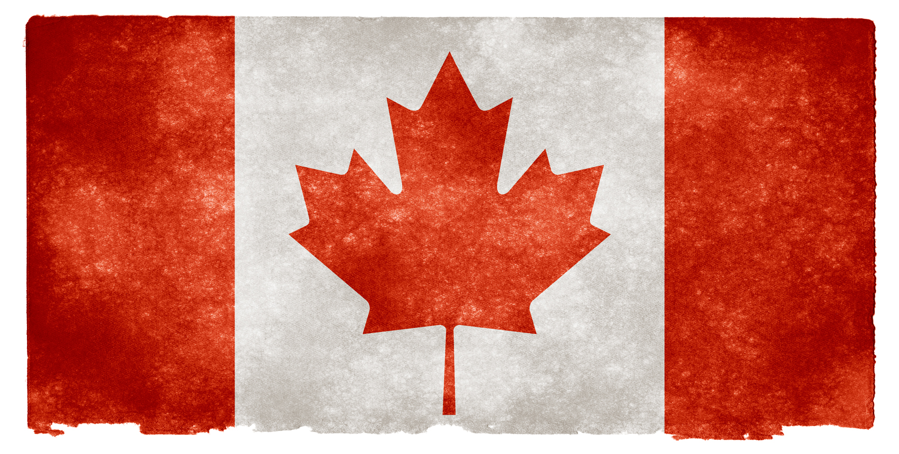 Canada grunge flag photo