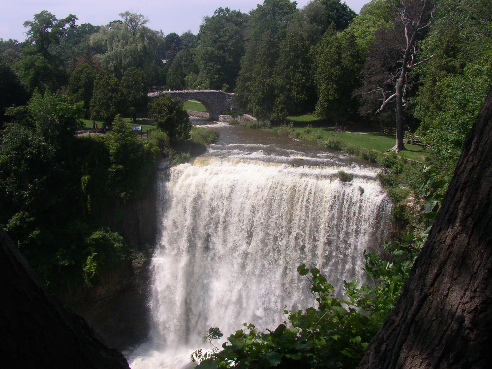 Canadian waterfall photo