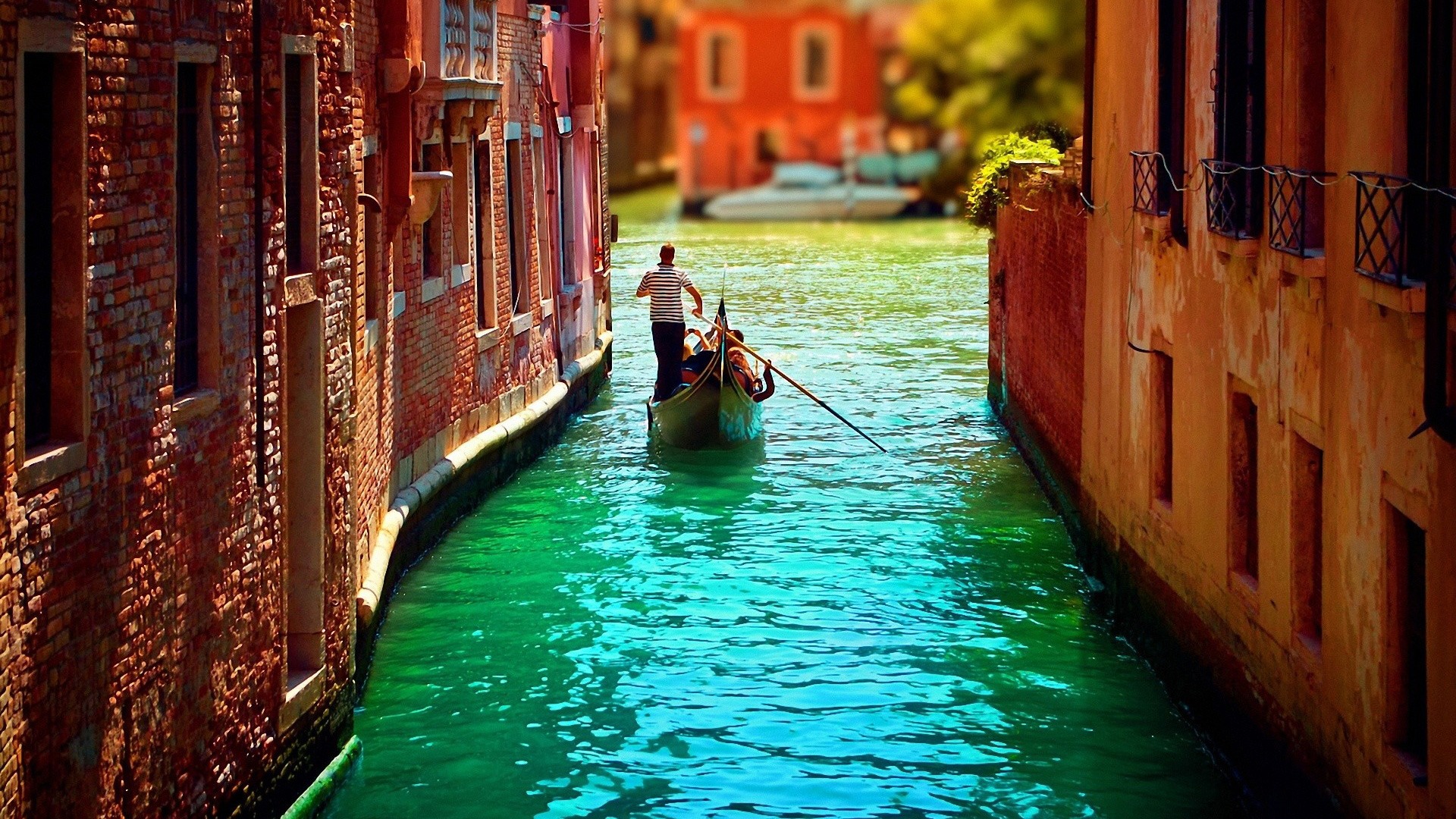Narrow canal of Venice / 1920 x 1080 / Locality / Photography ...
