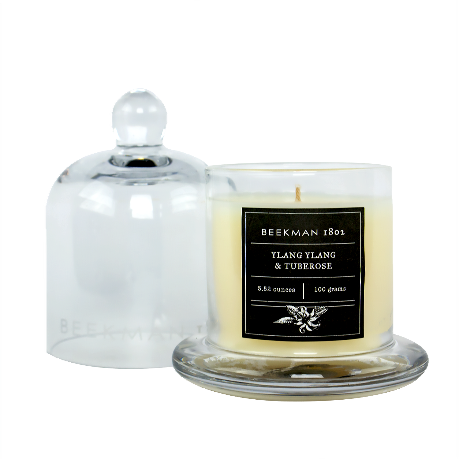 Cloche Candle Ylang Ylang & Tuberose Scent – Ecommerce - Beekman 1802