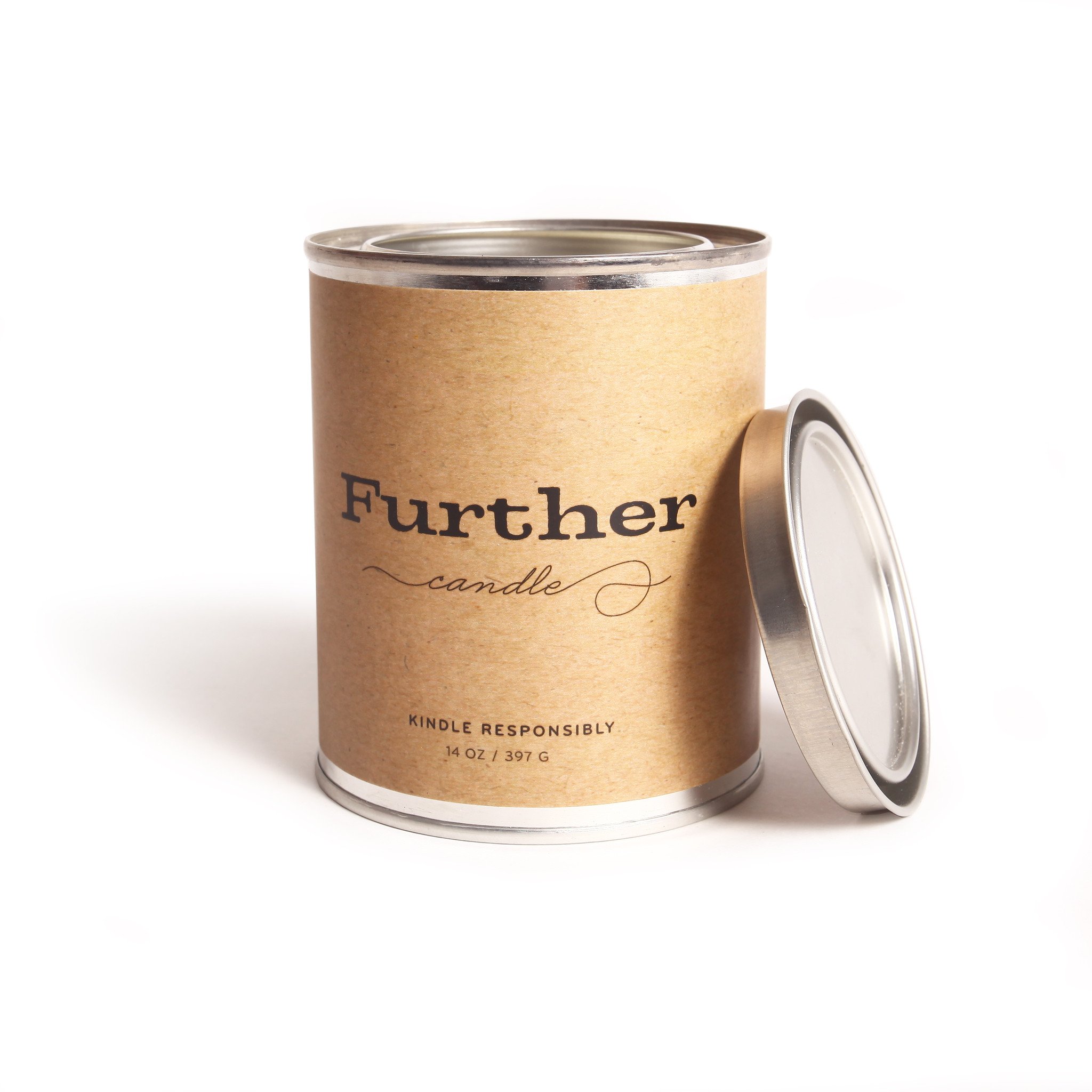 13 oz. Tin Candle – Further Soy Candle - Further Products