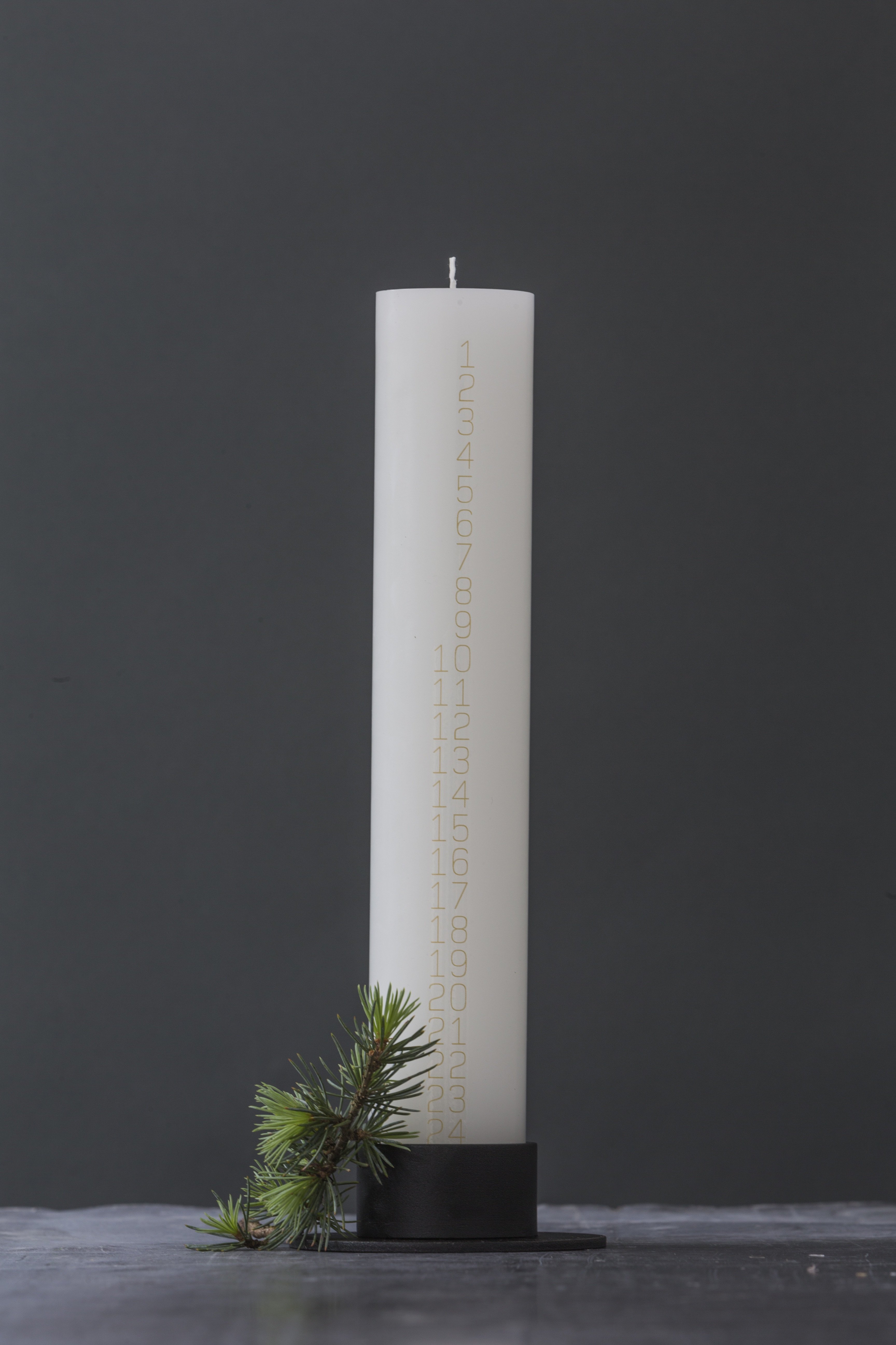Danish Christmas Countdown Candle - Hygge Life