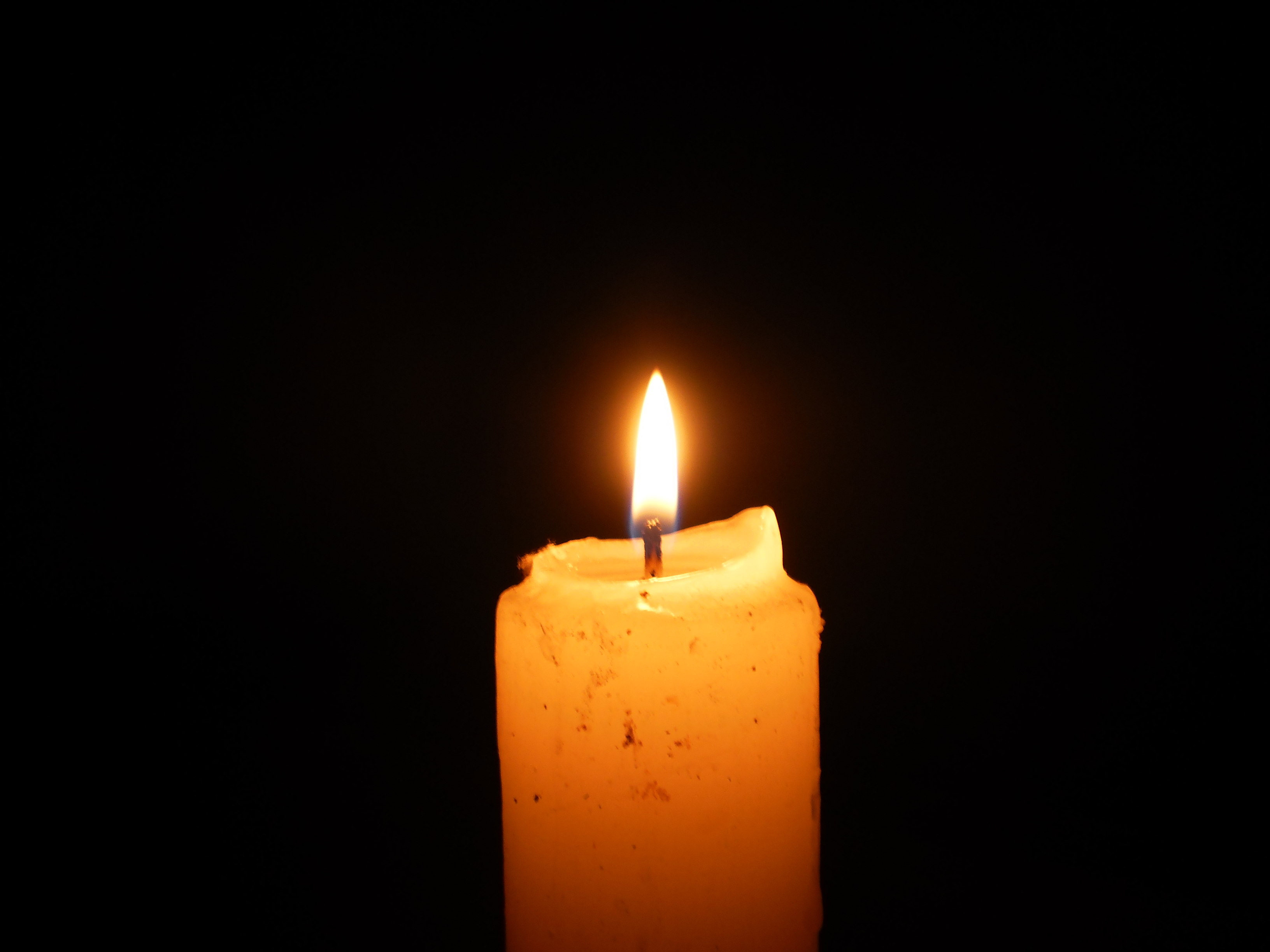File:Lighted candle at night5.JPG - Wikimedia Commons