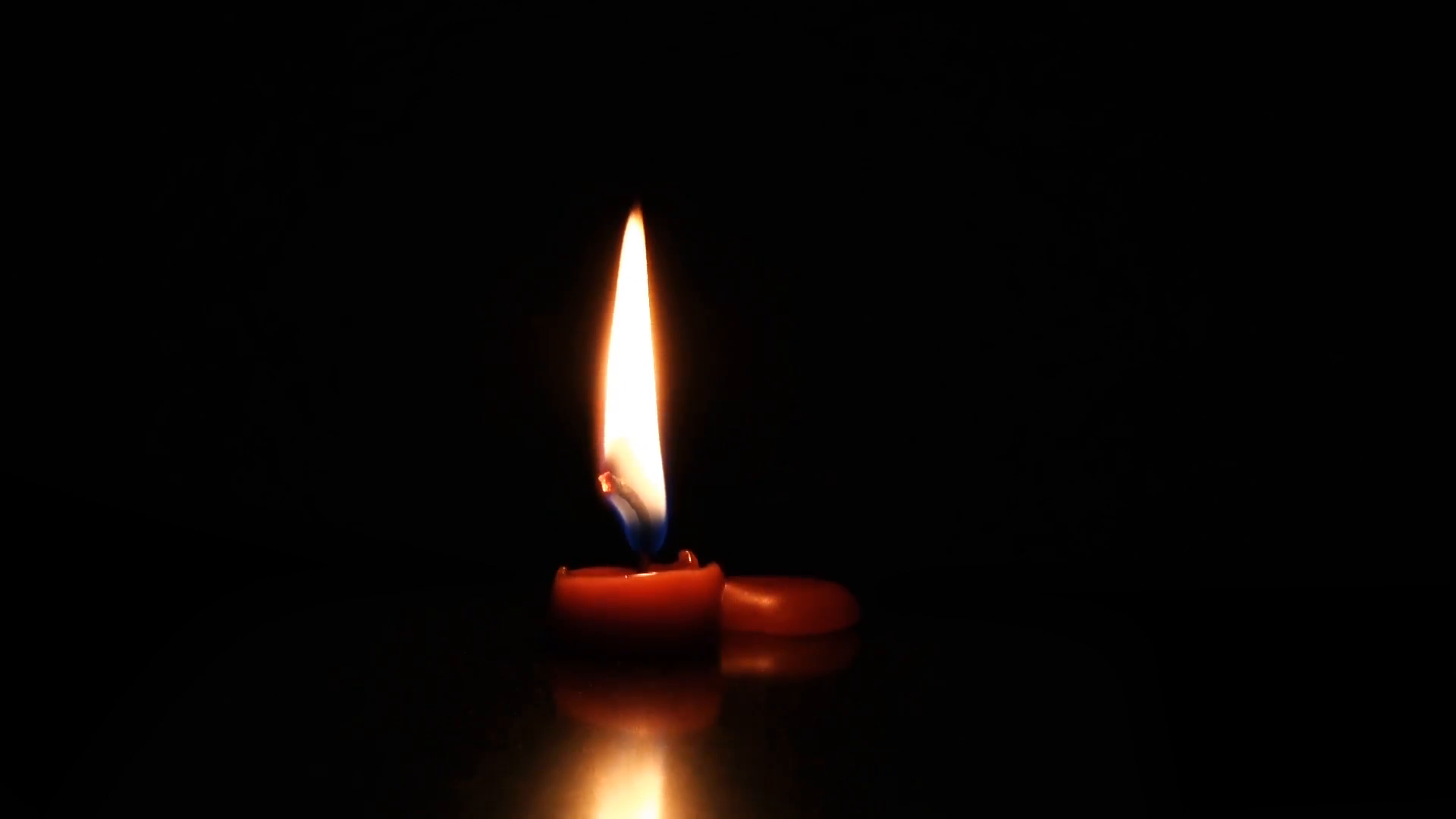 Candle burning down - time lapse Stock Video Footage - Videoblocks