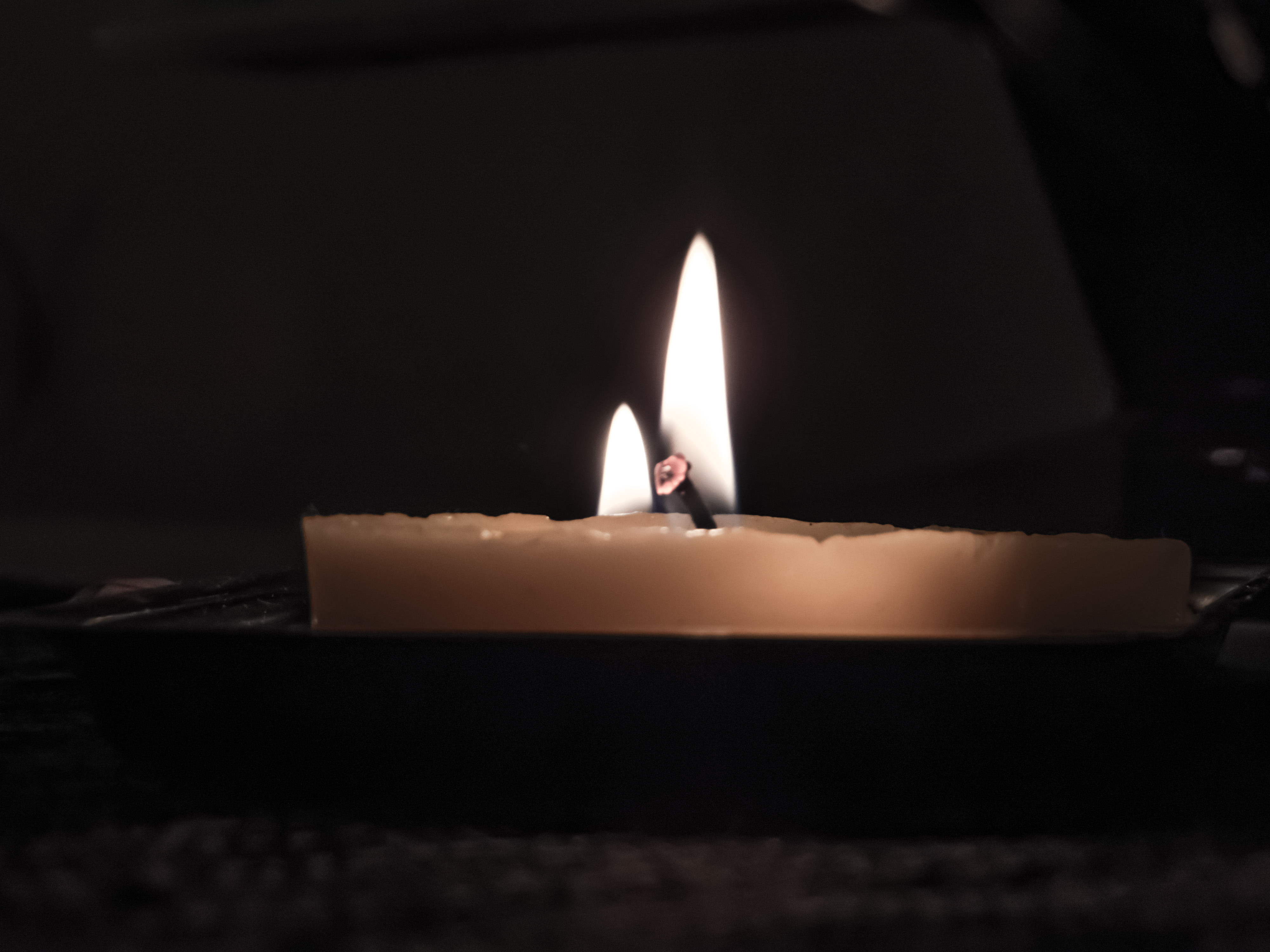 Candle light photo
