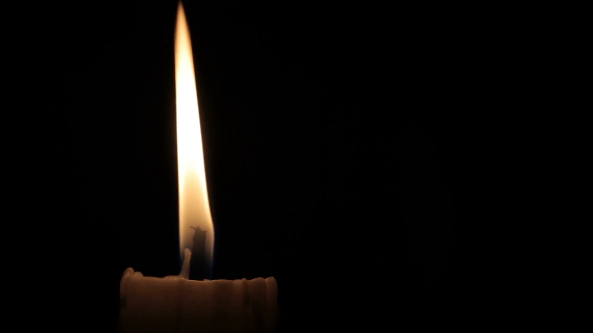extinguish a fire on candle with blowing Stock Video Footage ...