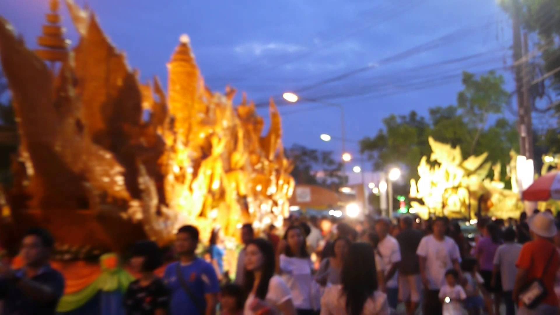 Ubon Ratchathani Candle Festival 2014. Part 2 of 5. - YouTube