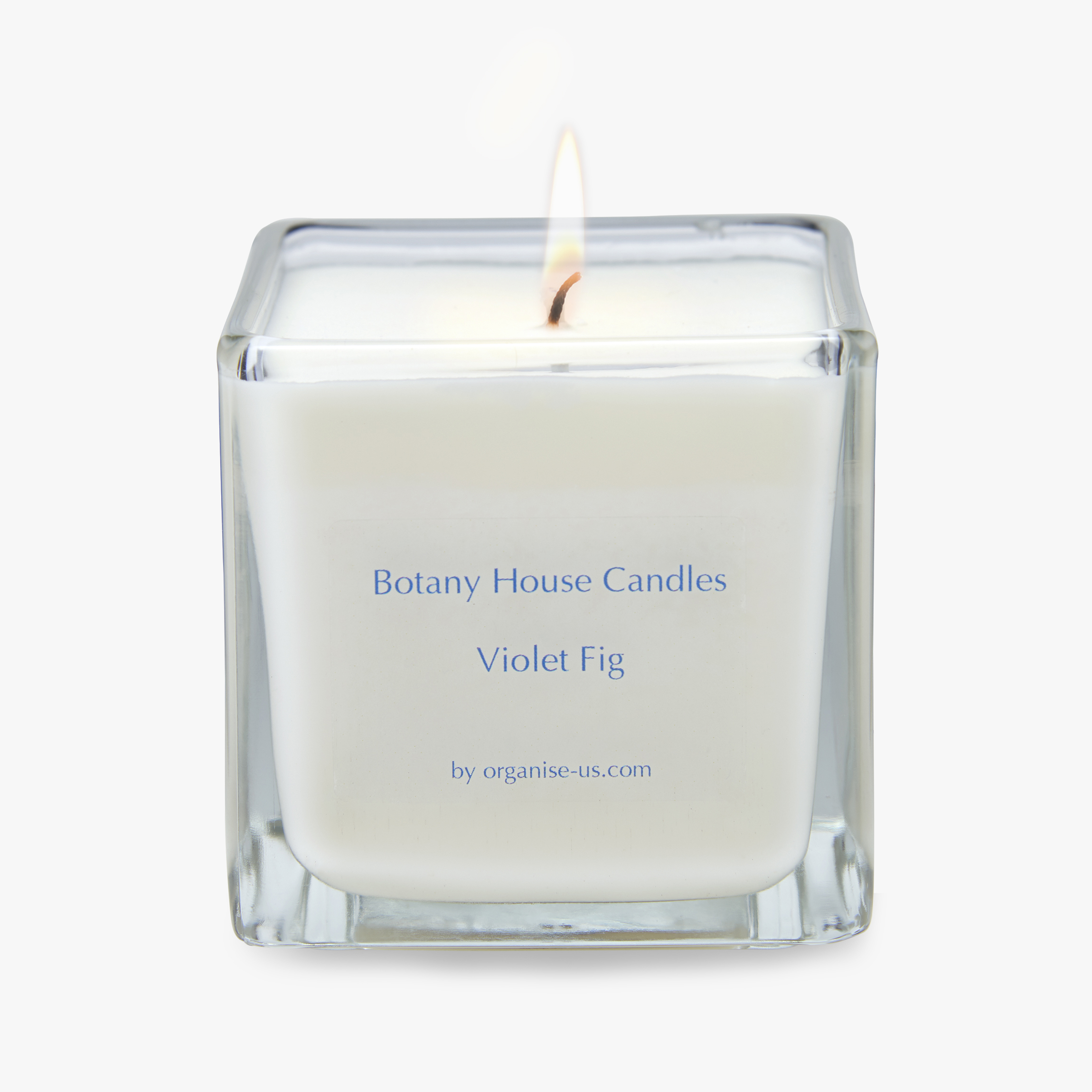Violet Fig Cube Candle - Organise Us