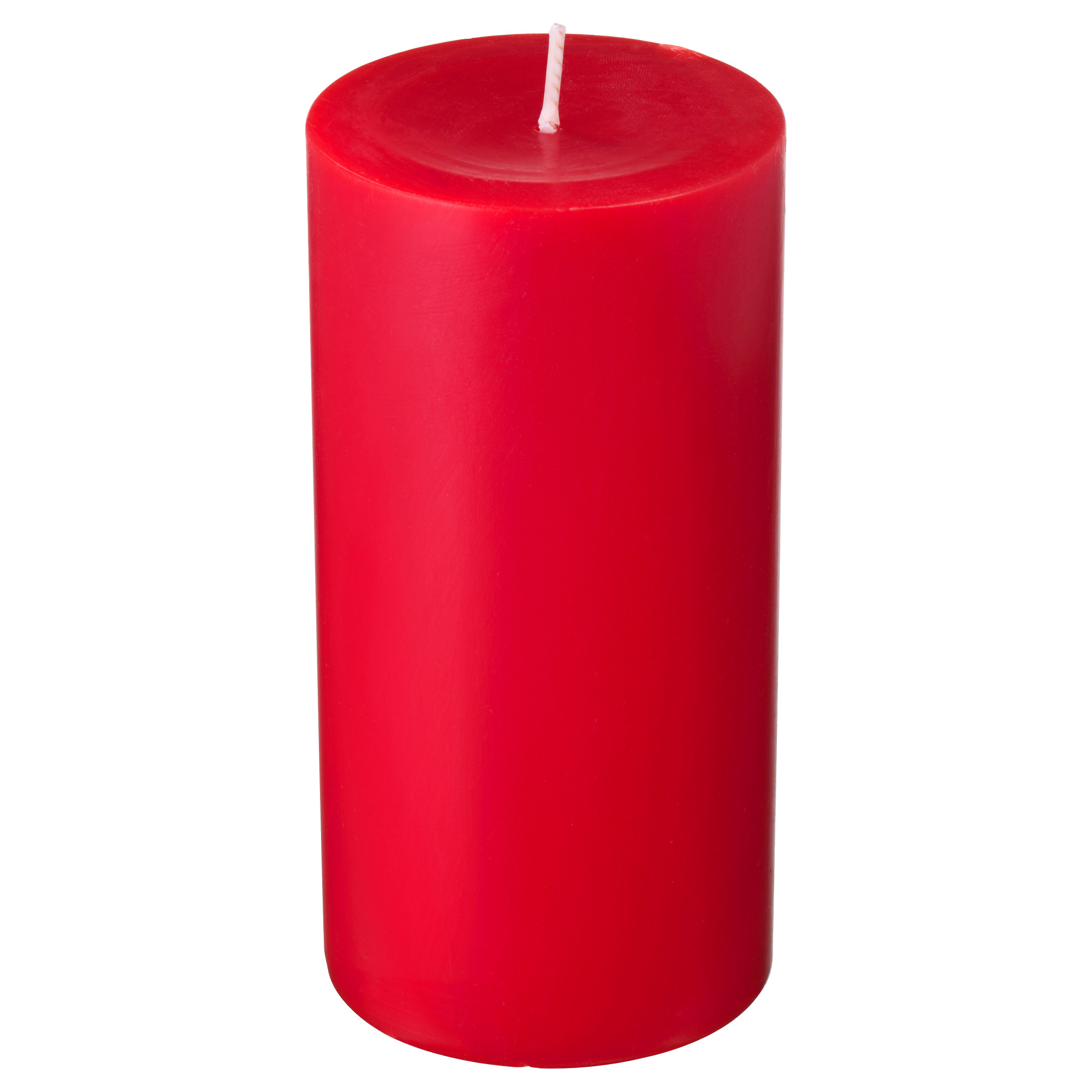SINNLIG scented block candle, κόκκινο, Scented candles | IKEA Κύπρος