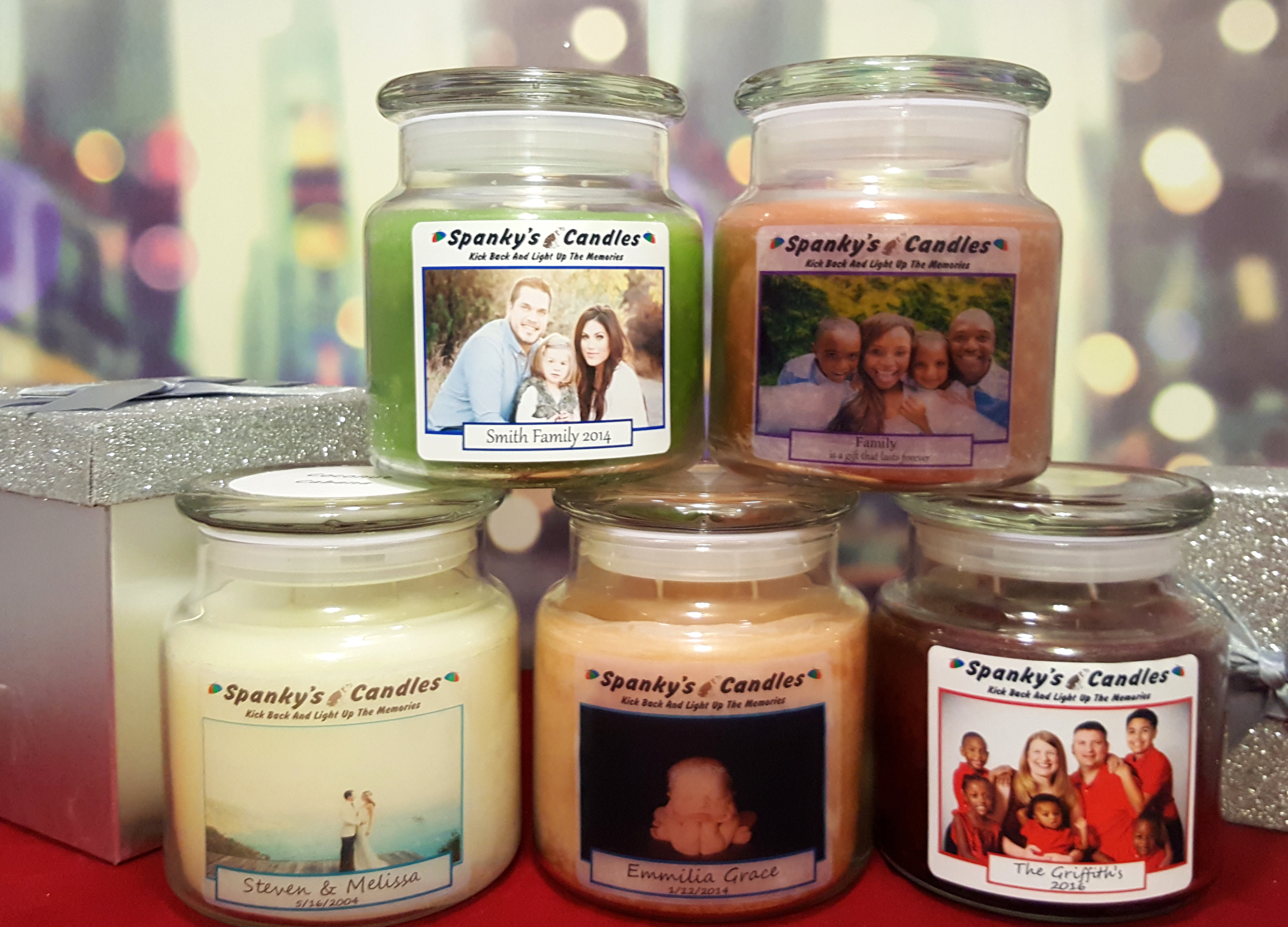 Custom Personalized Candle