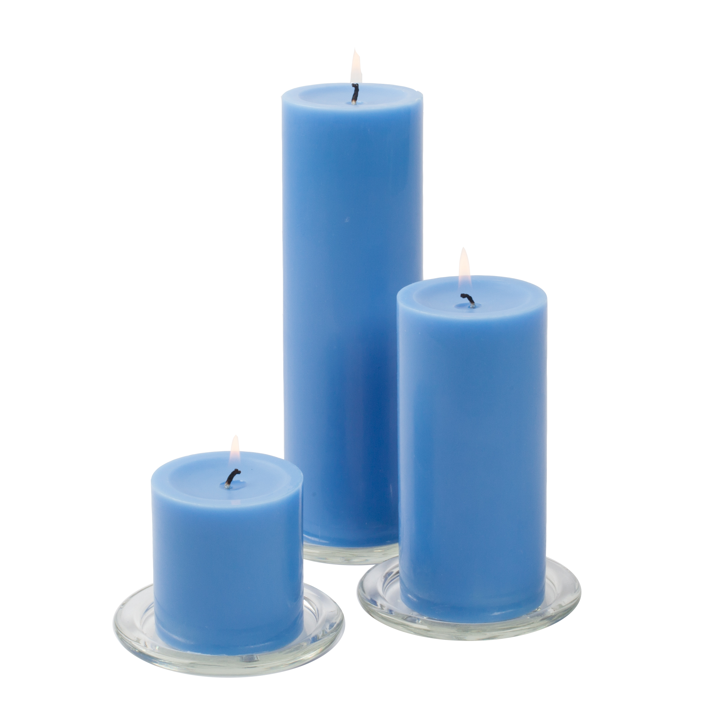 Eastland Square Holders & Richland Pillar Candles Set of 18 | Quick ...