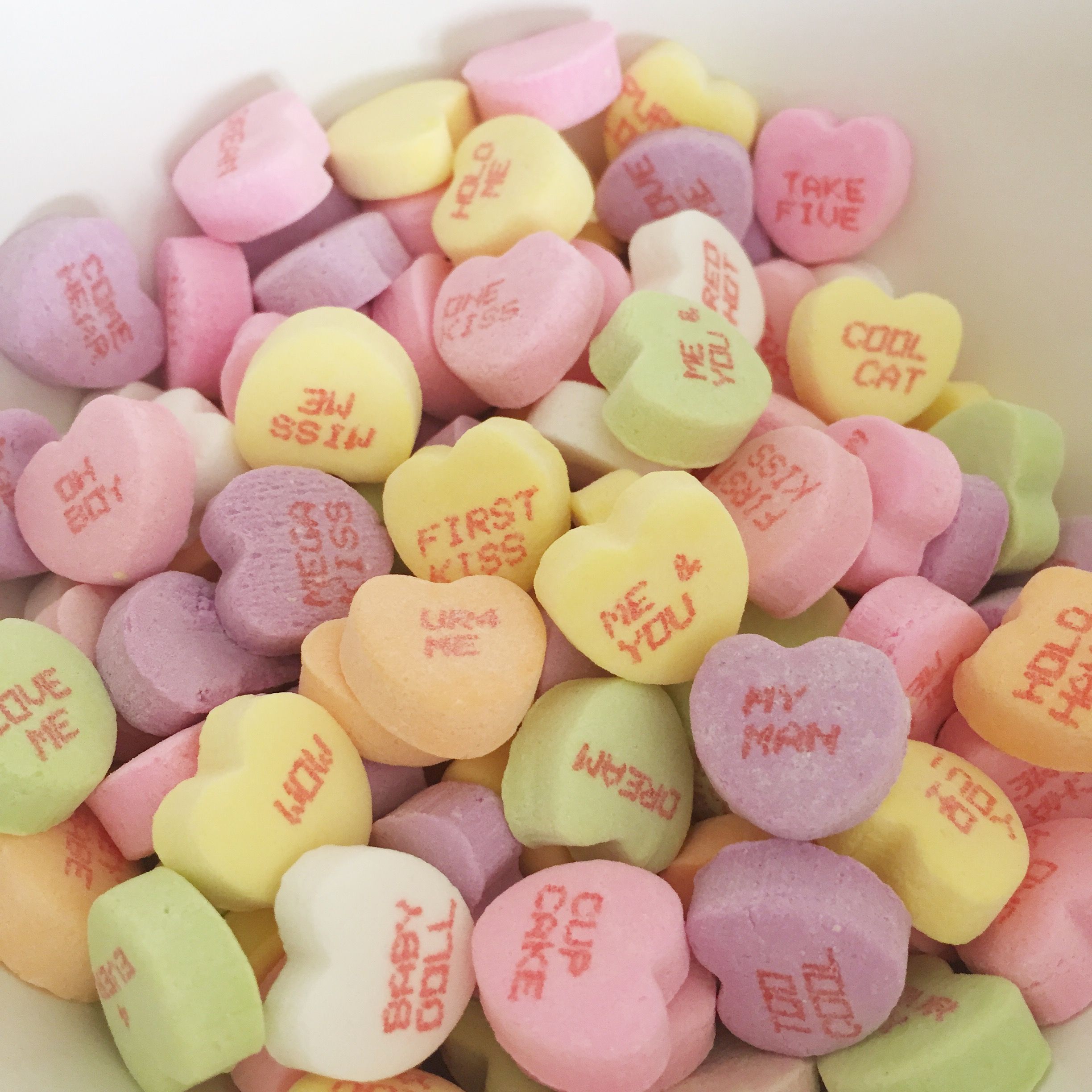 candy hearts | food | Pinterest