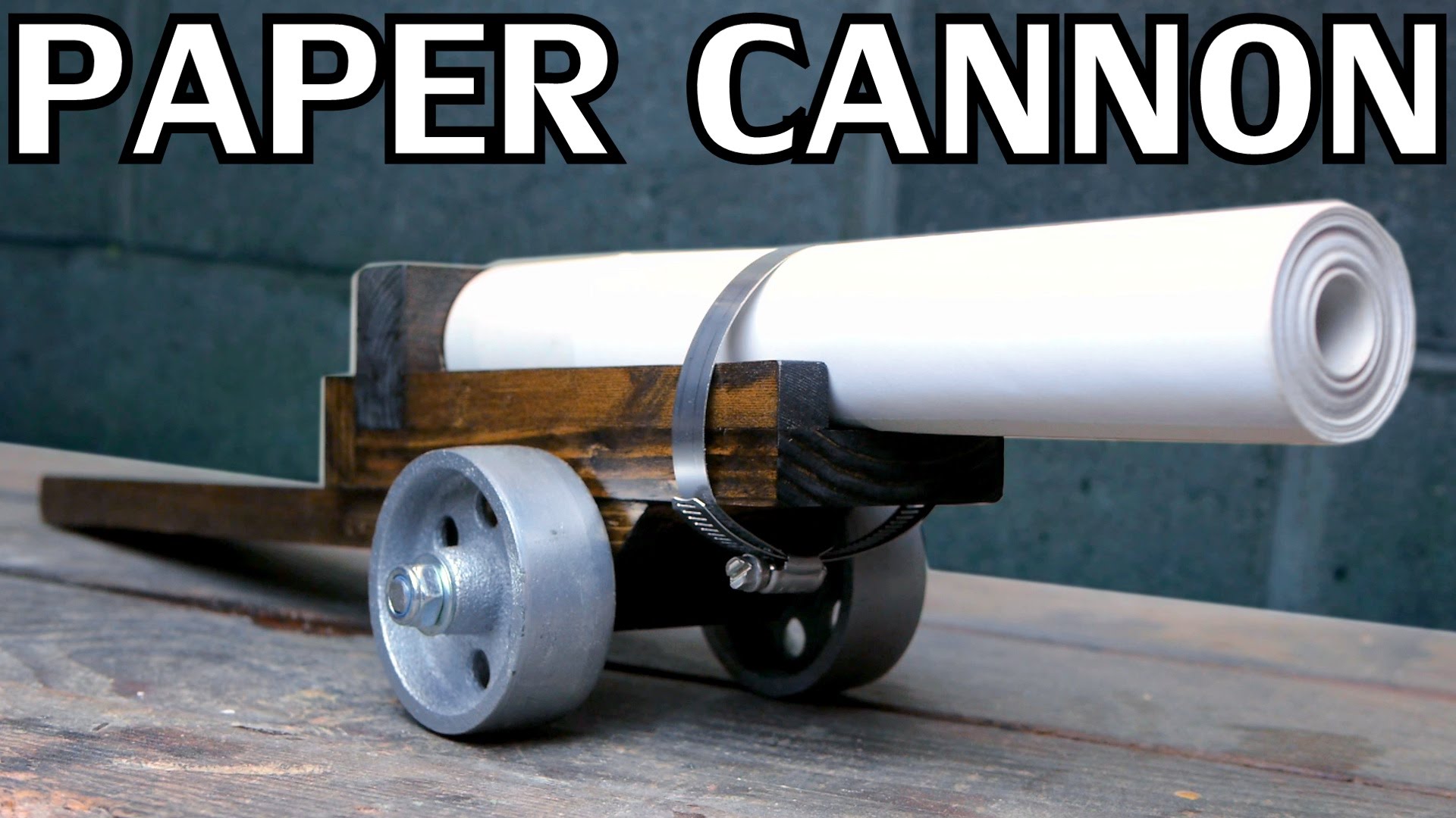 Building a Paper Cannon | Black Powder - NightHawkInLight - YouTube