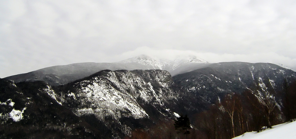 Cannon mountain in winter photo