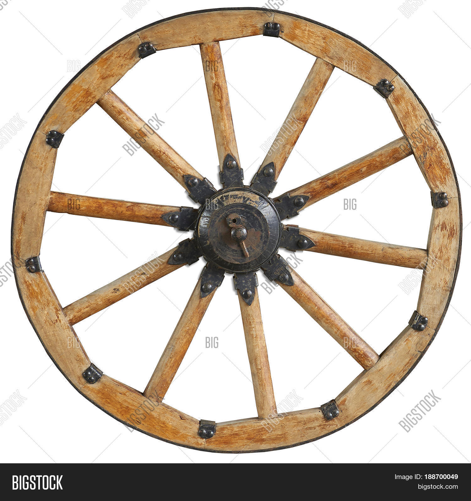 Classic Old Antique Wooden Wagon Image & Photo | Bigstock