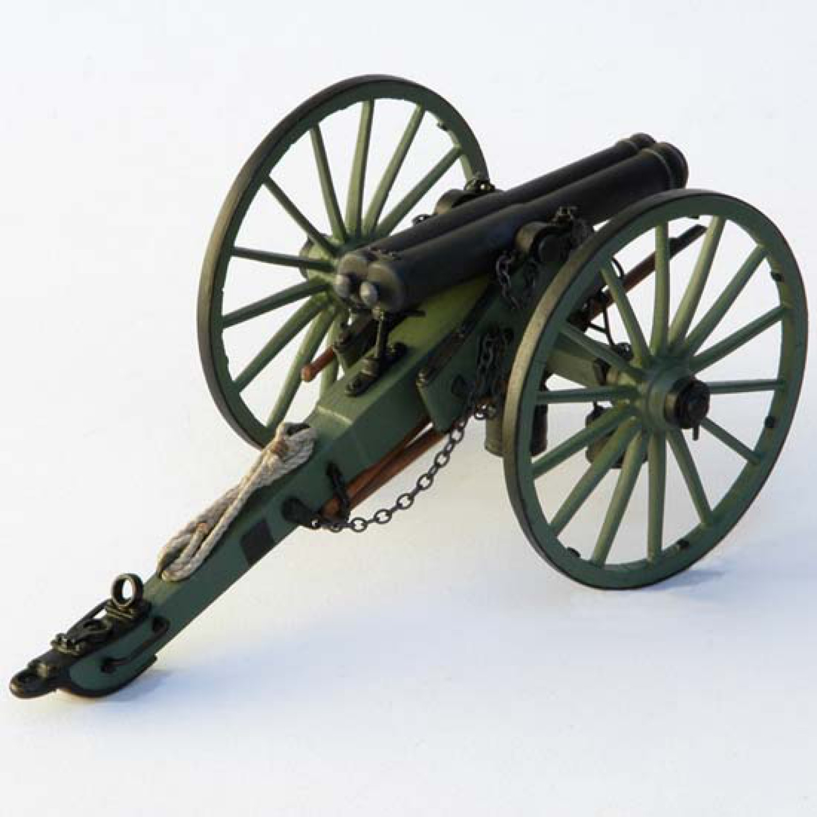 GUNS OF HISTORY DOUBLE BARREL CANNON 1:16 SCALE