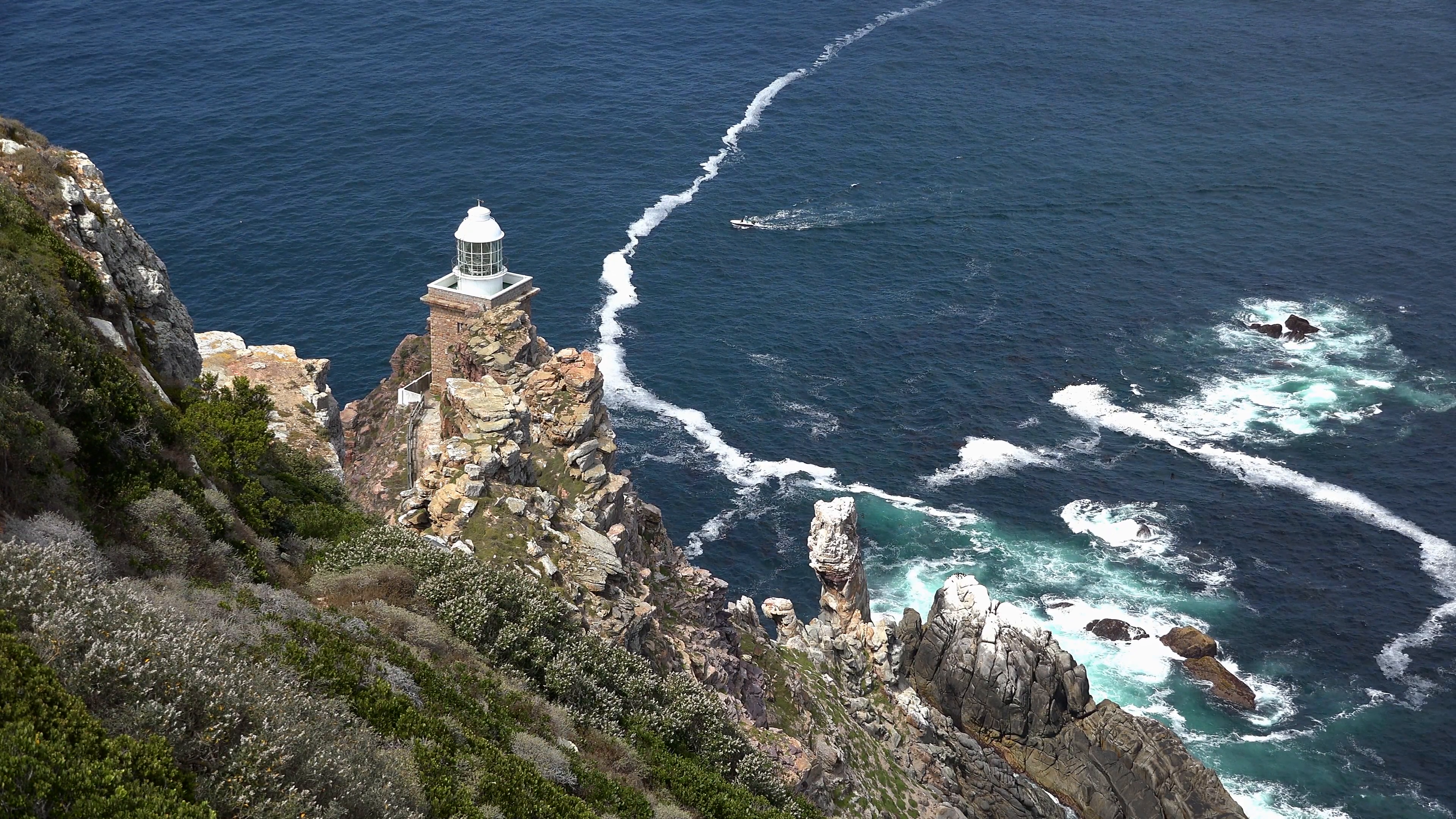 Cape Point Lighthouse (South Africa) Stock Video Footage - Videoblocks