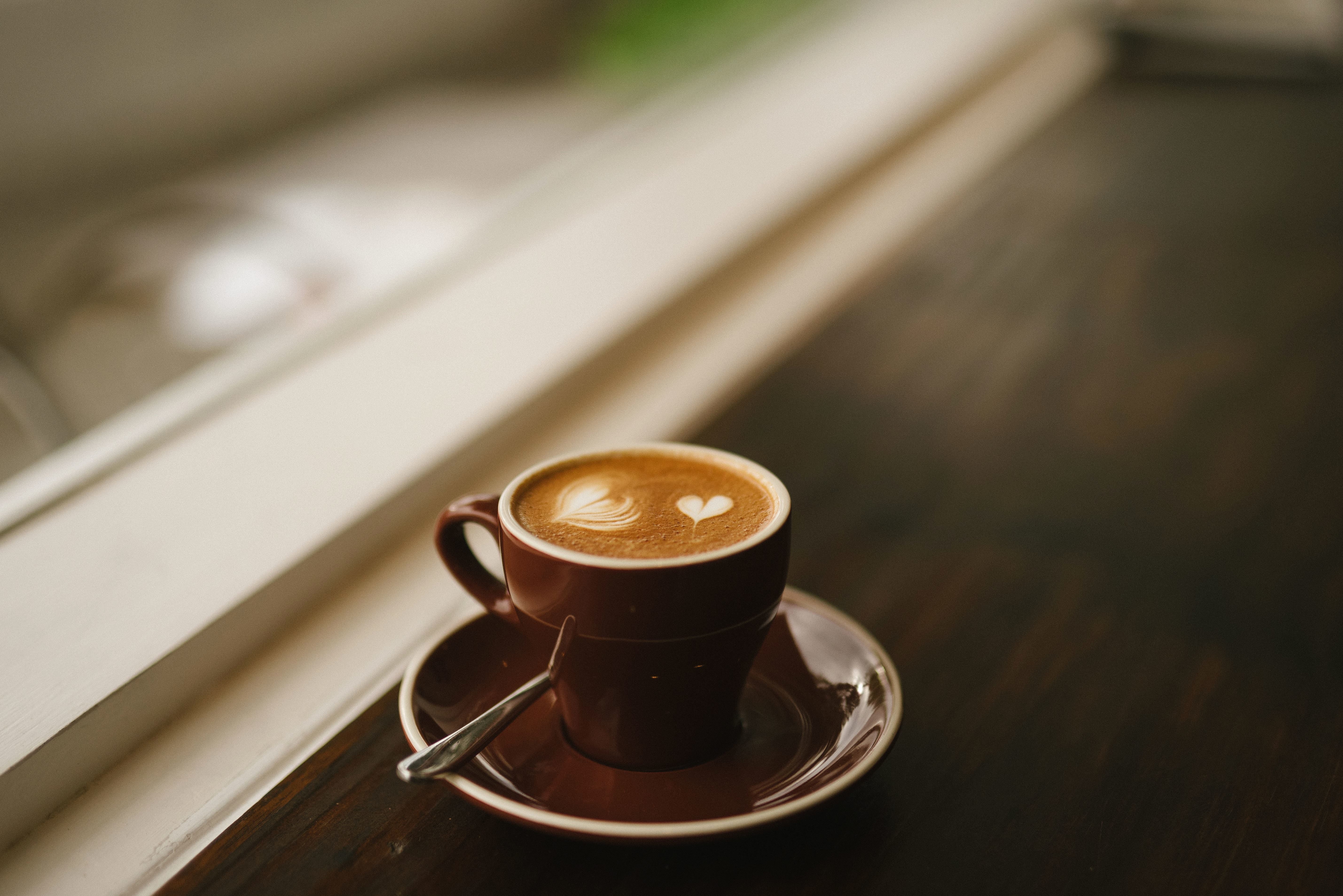 Free picture: cappuccino, coffee cup, drink, espresso, mug, table