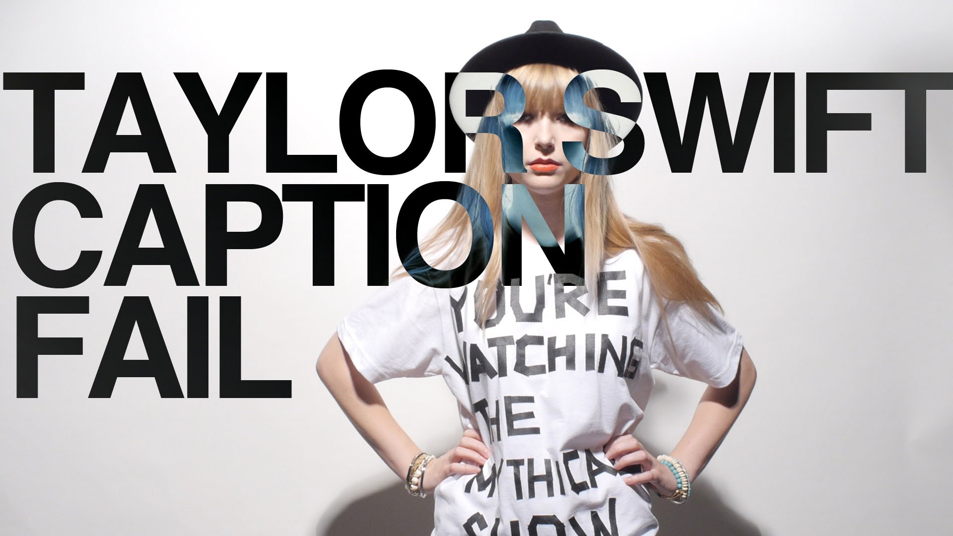 Taylor Swift Caption Fail - YouTube