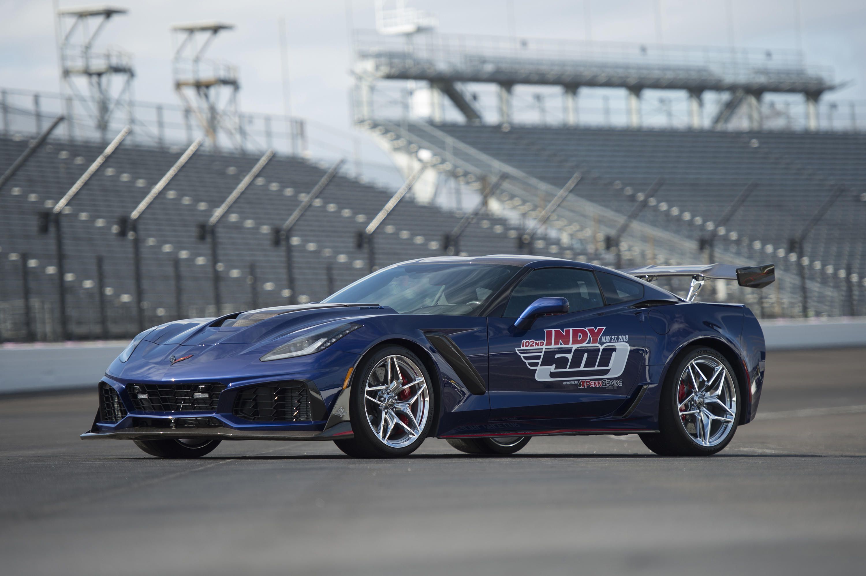 Chevy Corvette ZR1 is the 2018 Indy 500 pace car - Roadshow