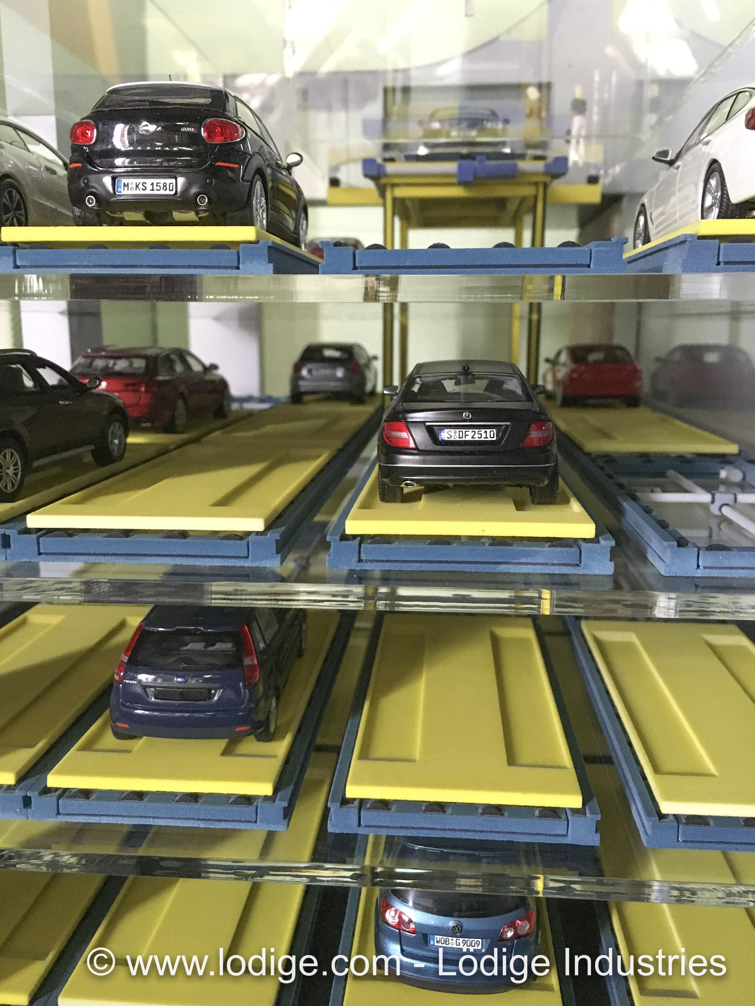 Pallet based automated car parking | Lodige Industries