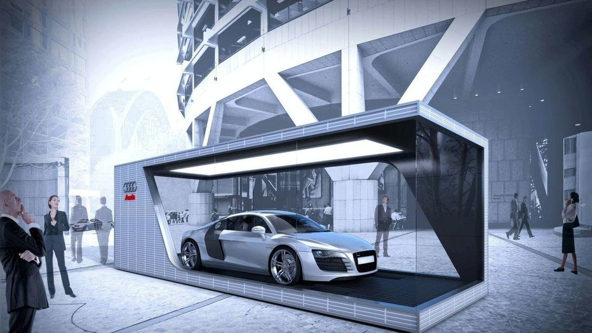 Audi 'One Car' Showroom is Launched in Sydney