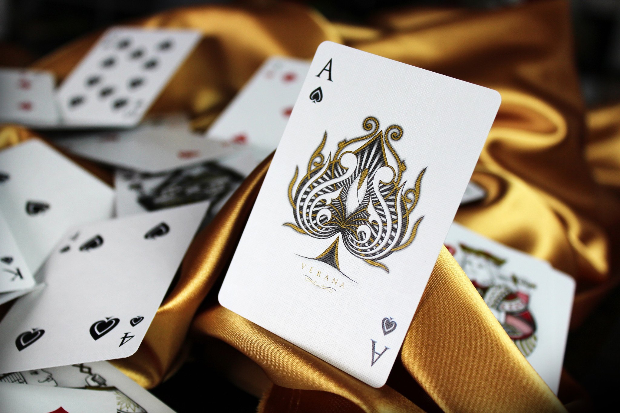 The Cards Games/Playing Cards originated from India and further ...