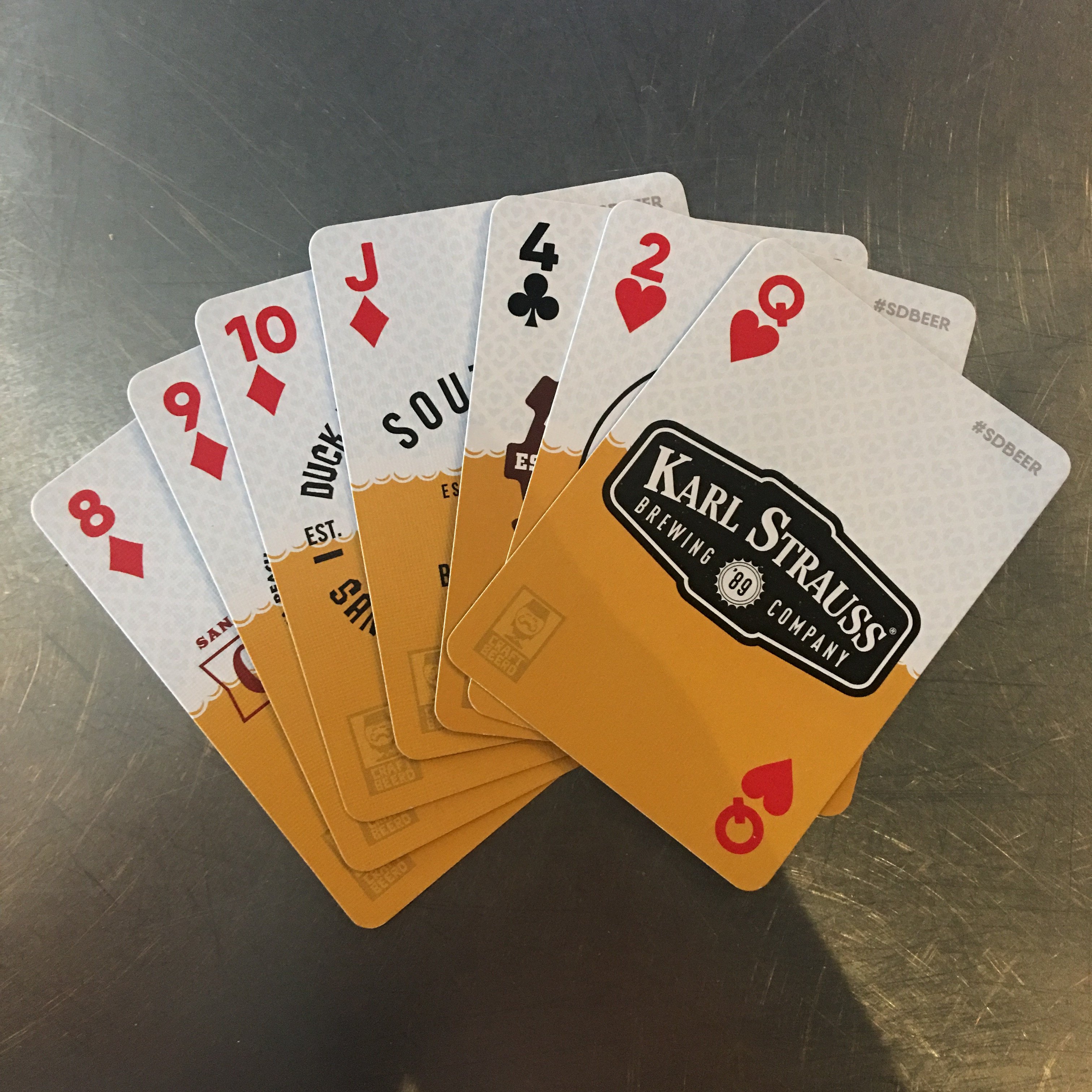 PLAYING CARDS - SAN DIEGO BREWERIES (NEW 2ND EDITION)