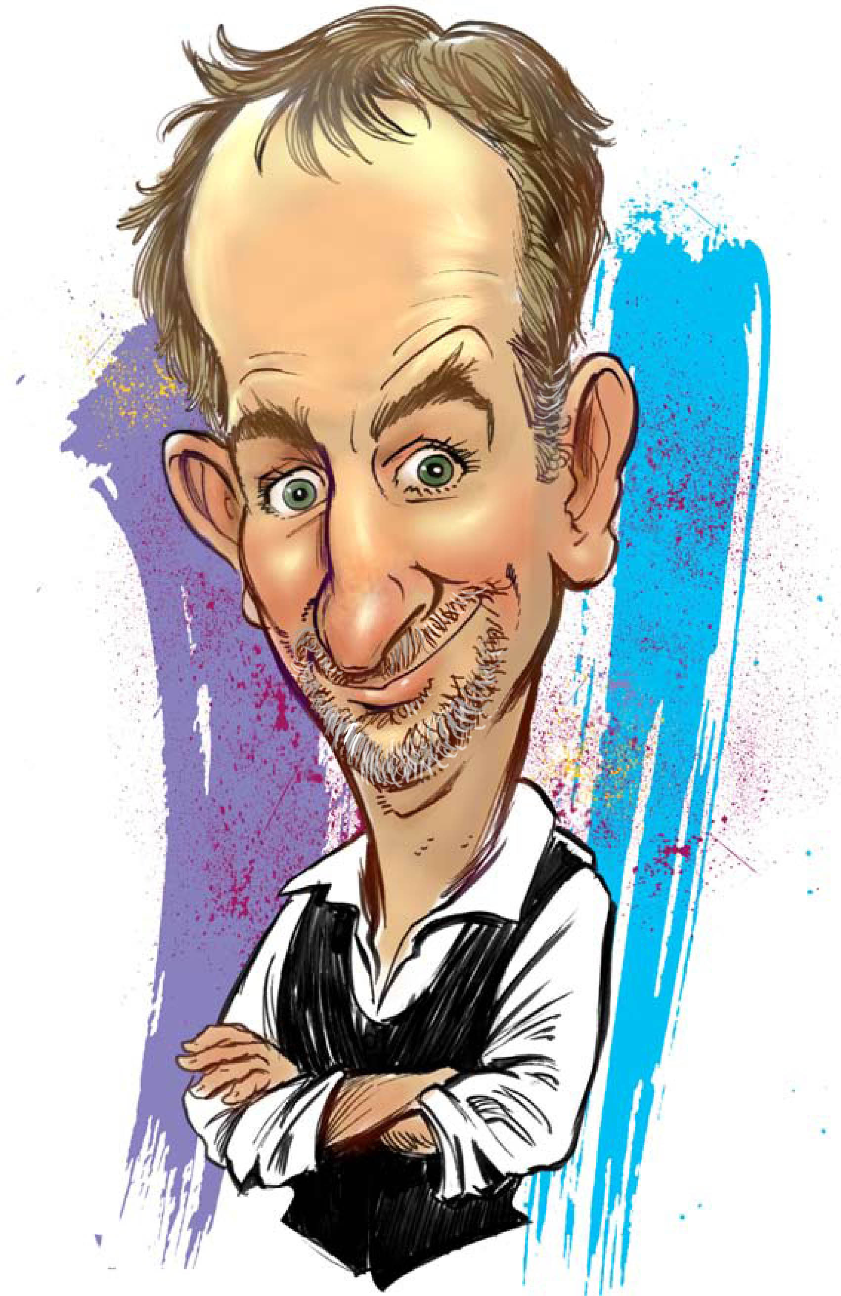 Caricaturist for Hire in Fort Worth TX - Caricature Artist Ben Vincent