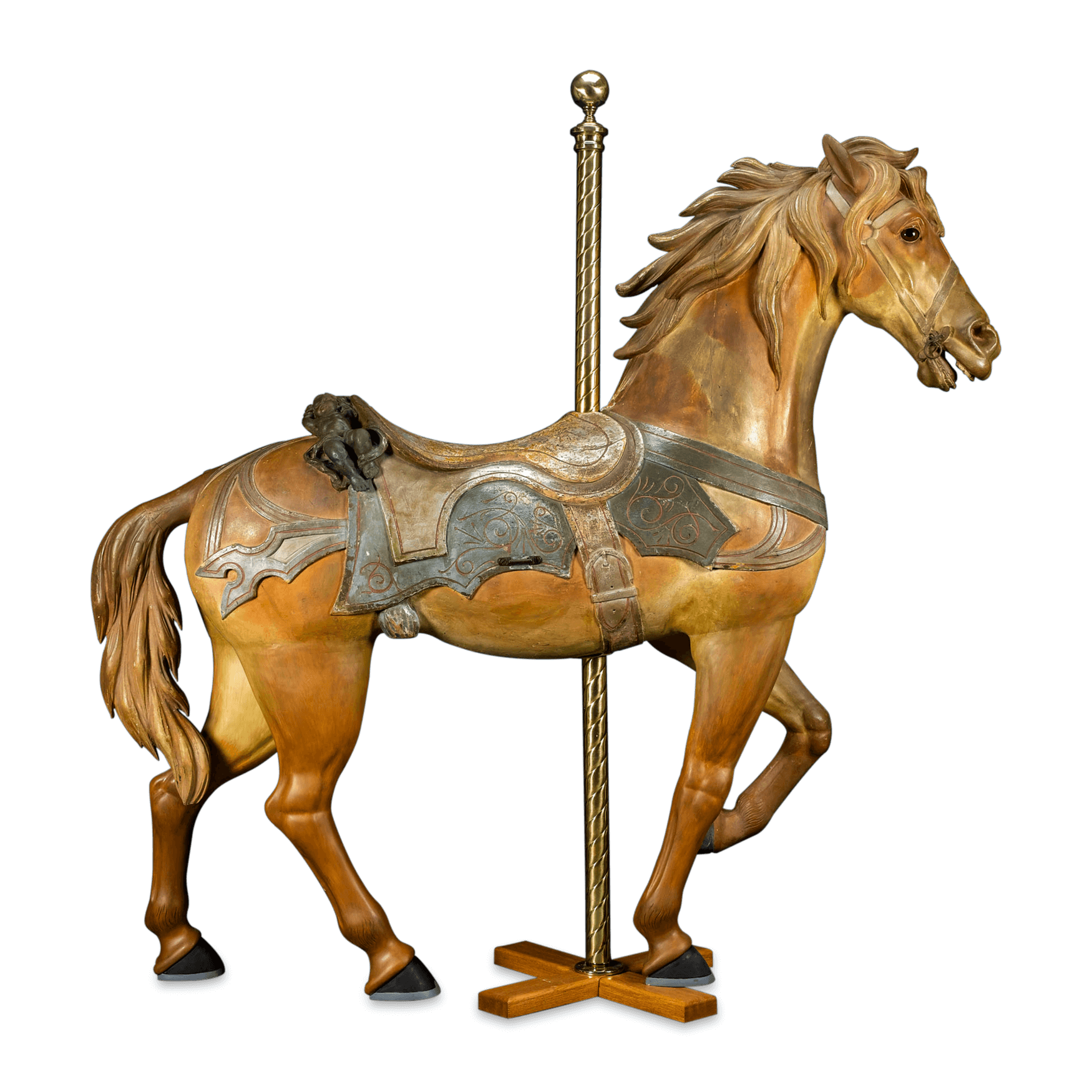 Antique Carousel Horse, Americana, Philadelphia Toboggan Company ...