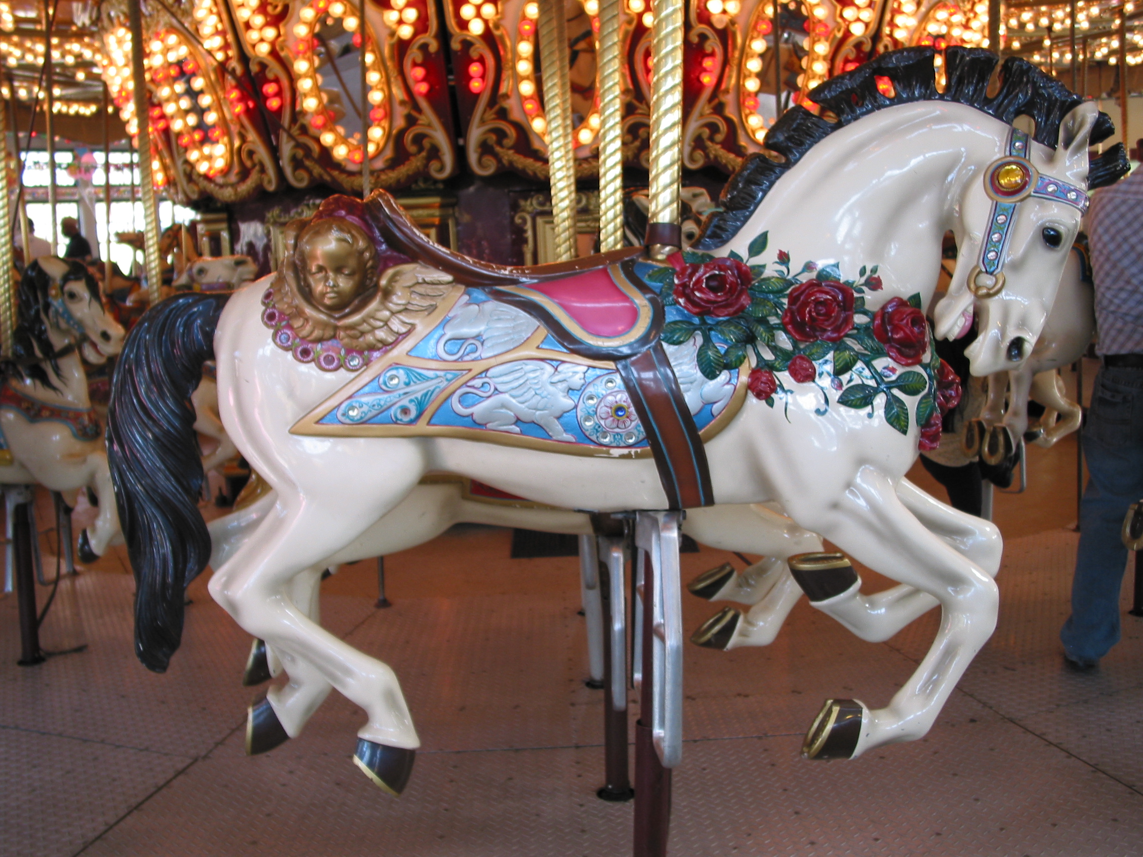 Free photo Carousel Horse Carousel, Horse, Lights Free Download
