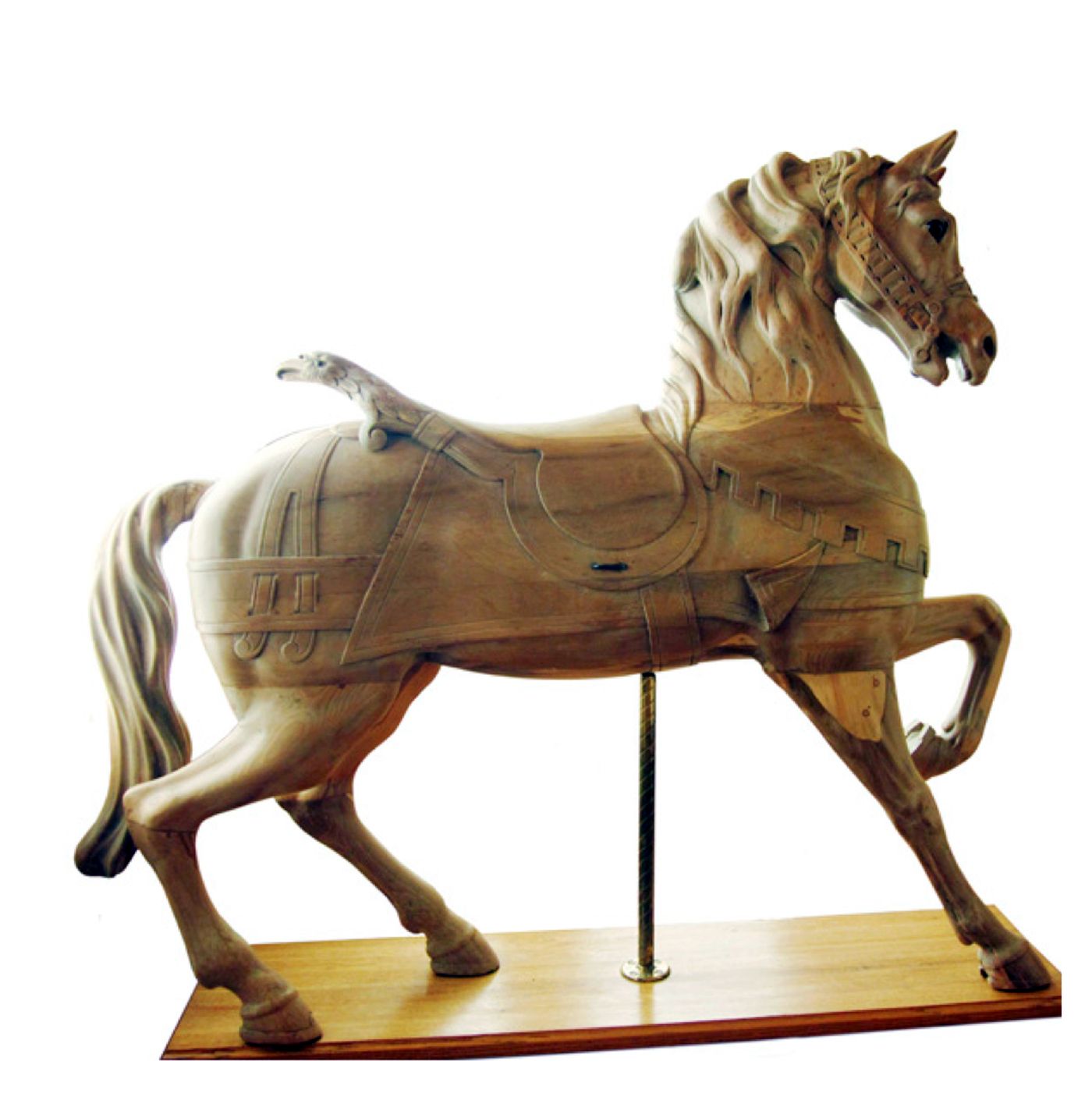 dentzel carousel horse | Dentzel-antique-carousel-horse-stripped ...
